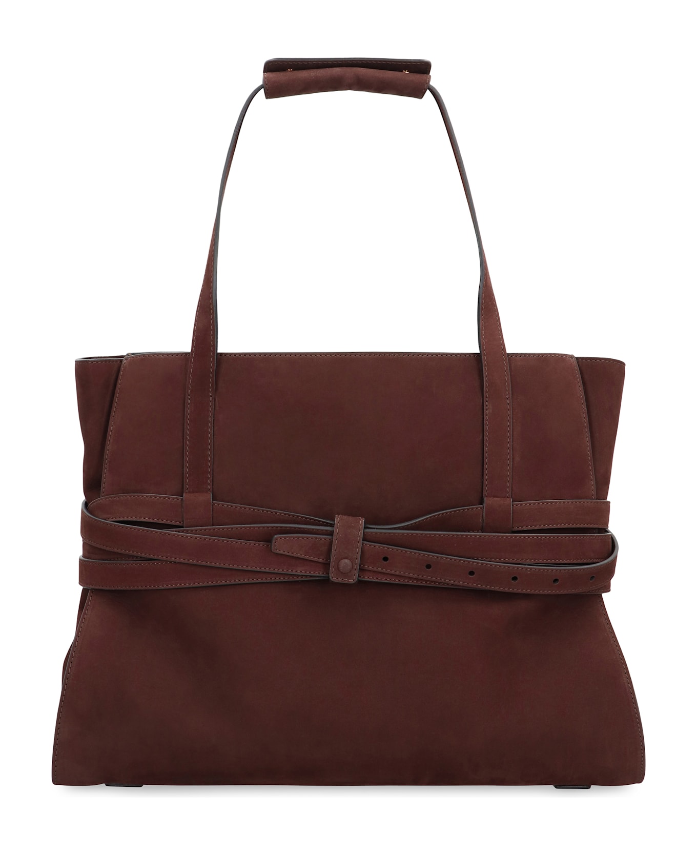 Moschino Tie Me Medium Bag - brown