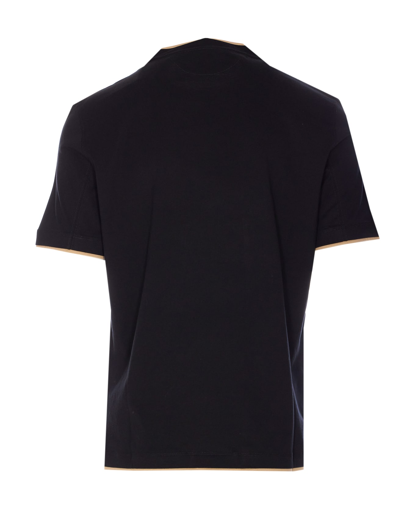 Brunello Cucinelli Logo T-shirt - Black
