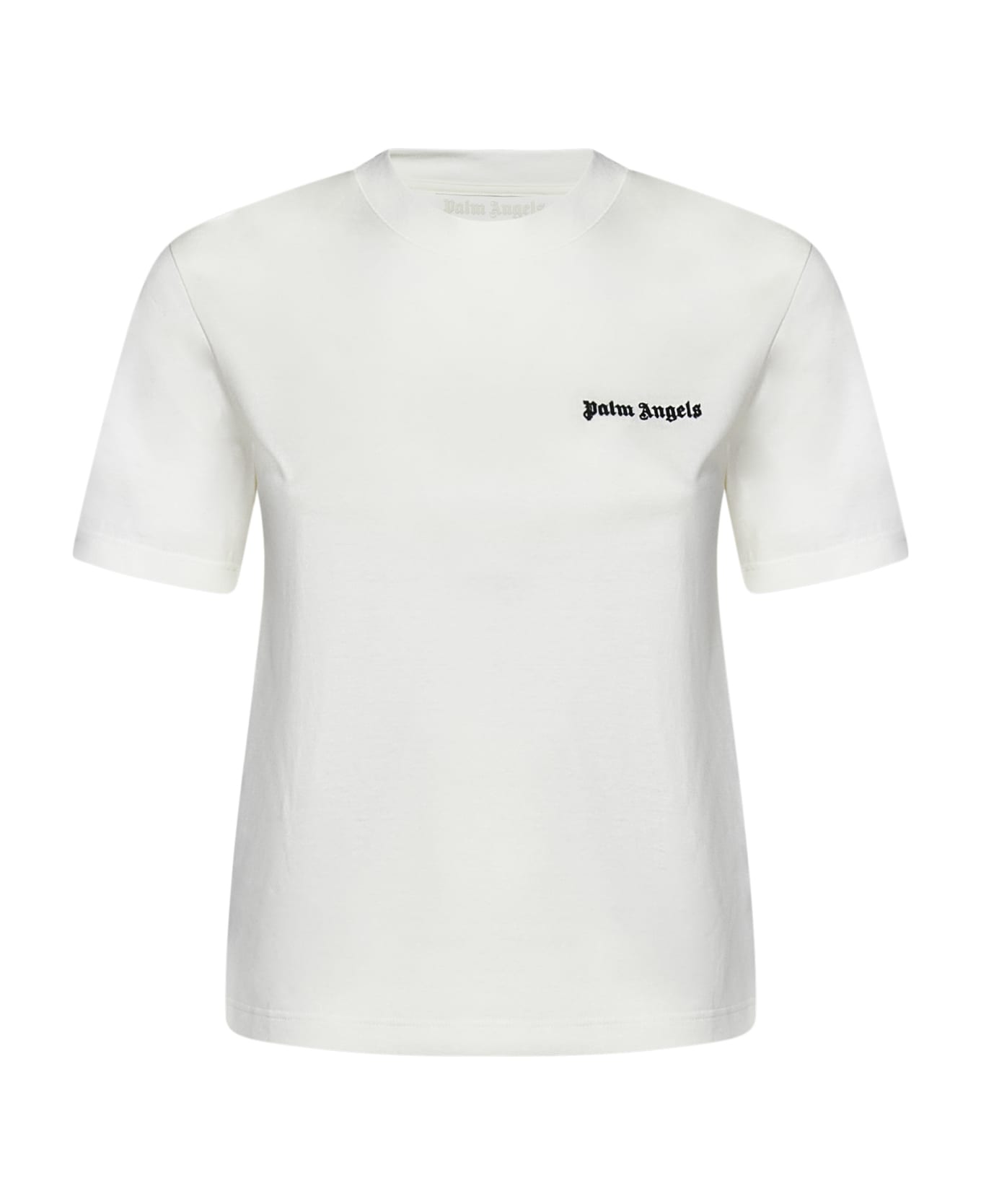 Palm Angels Classic Logo Fitted T-shirt - White