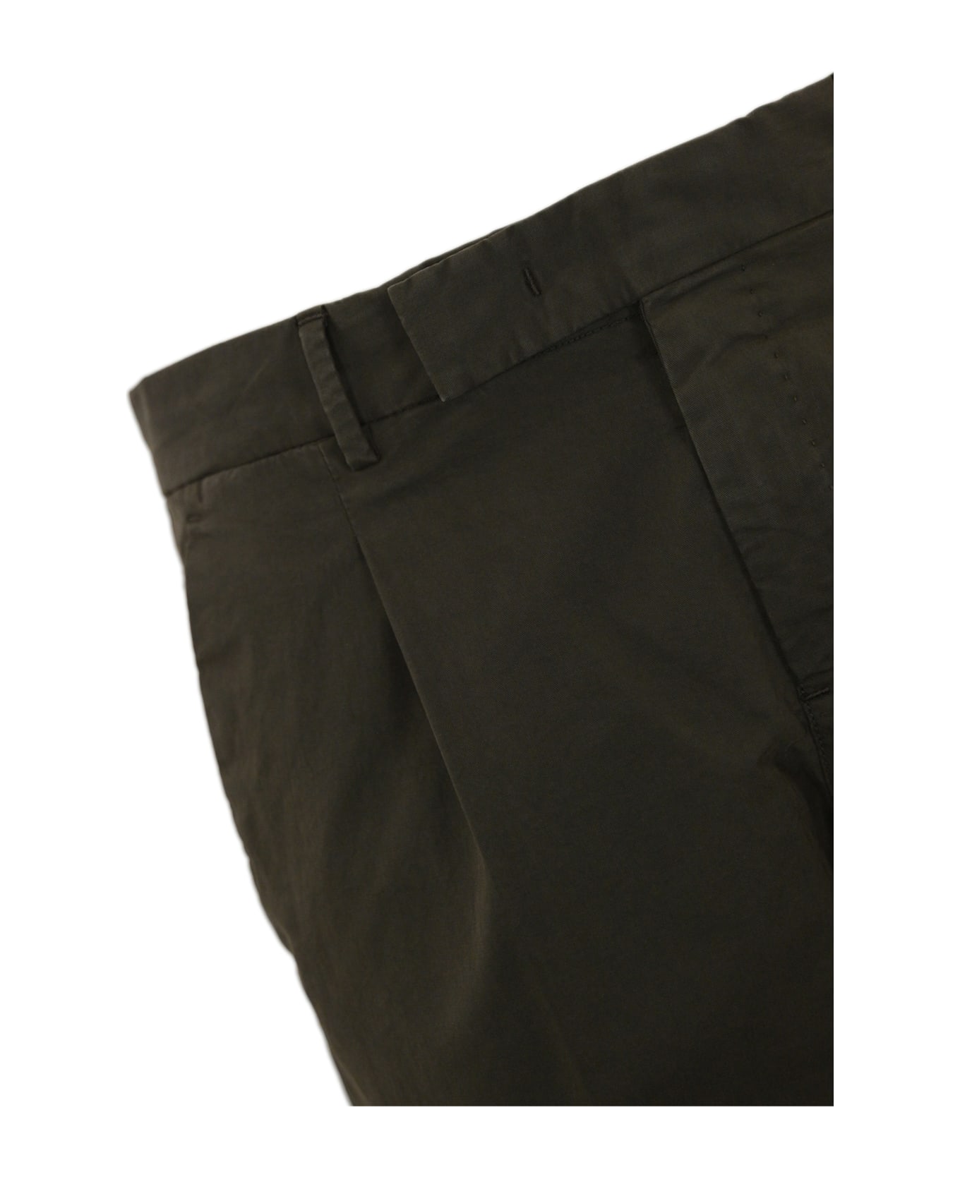 PT Torino Rebel 1p Gabardine Trousers - Cacao