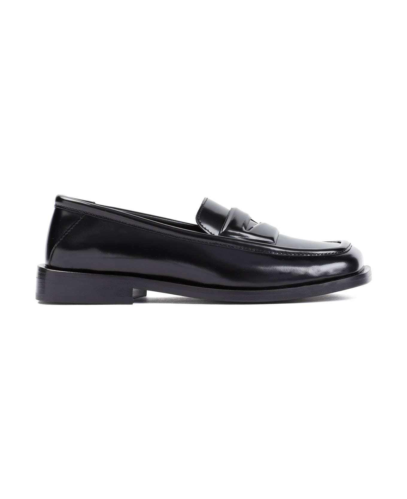 The Attico Amanda Loafers - BLACK