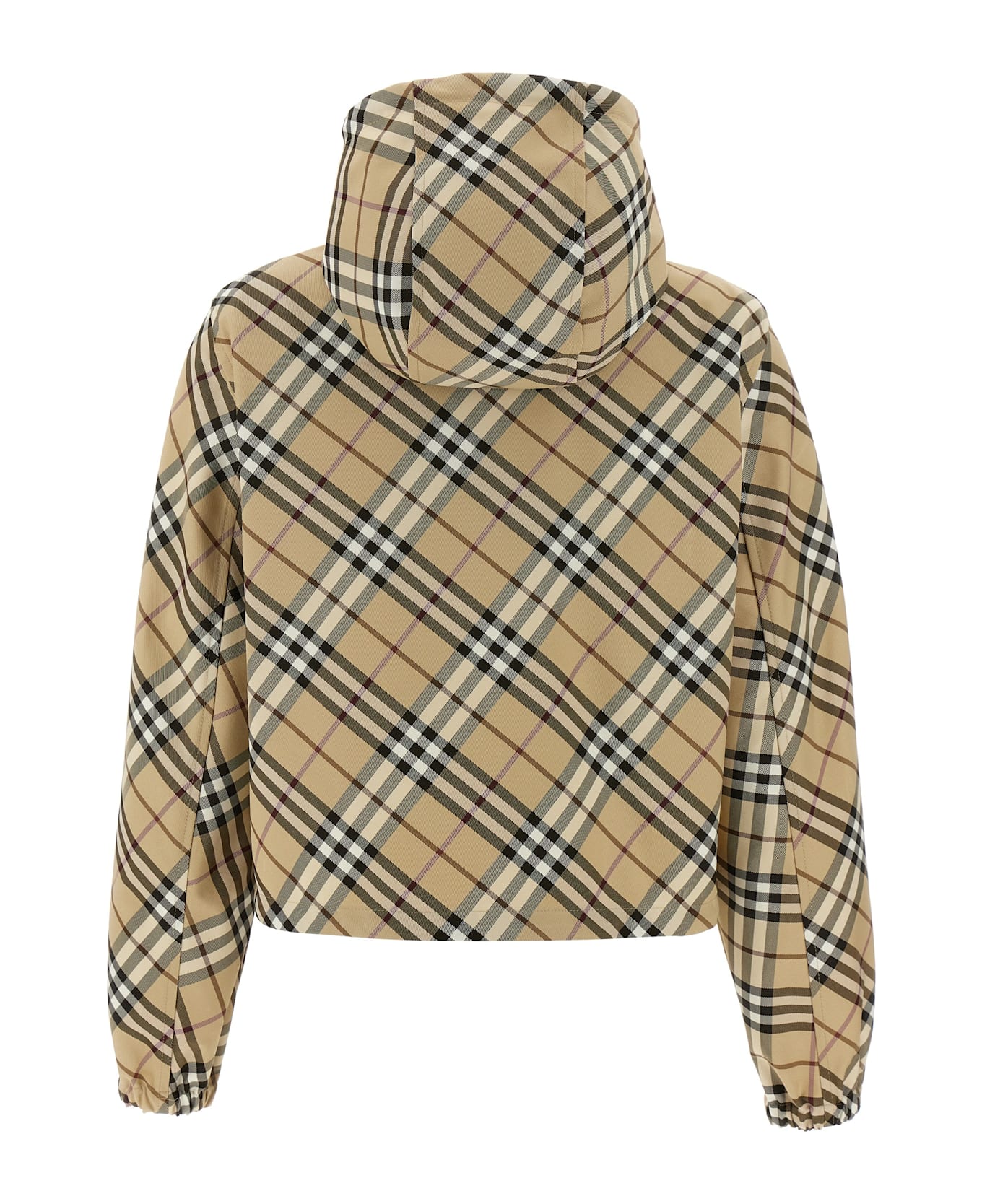 Burberry Hooded Jacket - Red