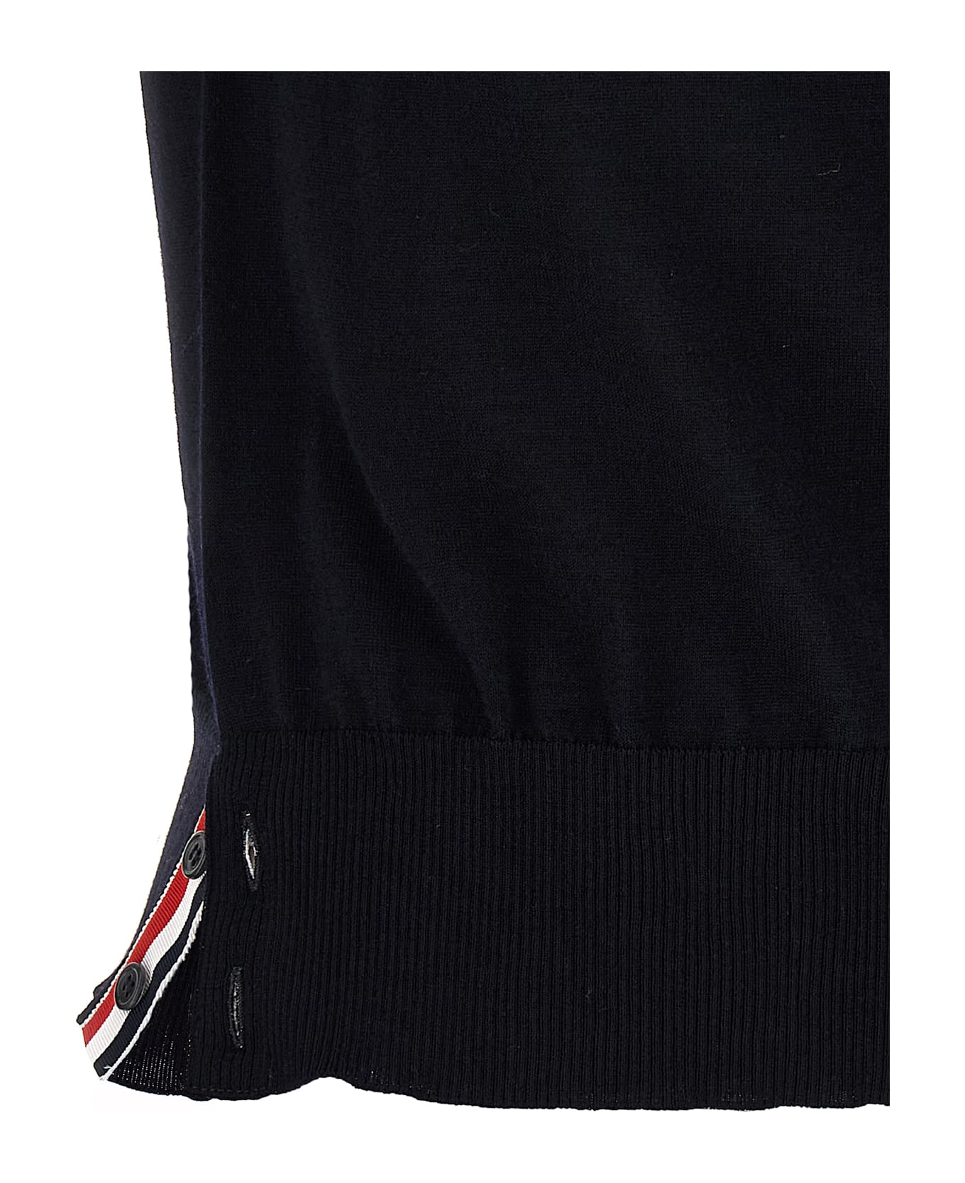 Thom Browne 
4-bar
 Wool T-shirt