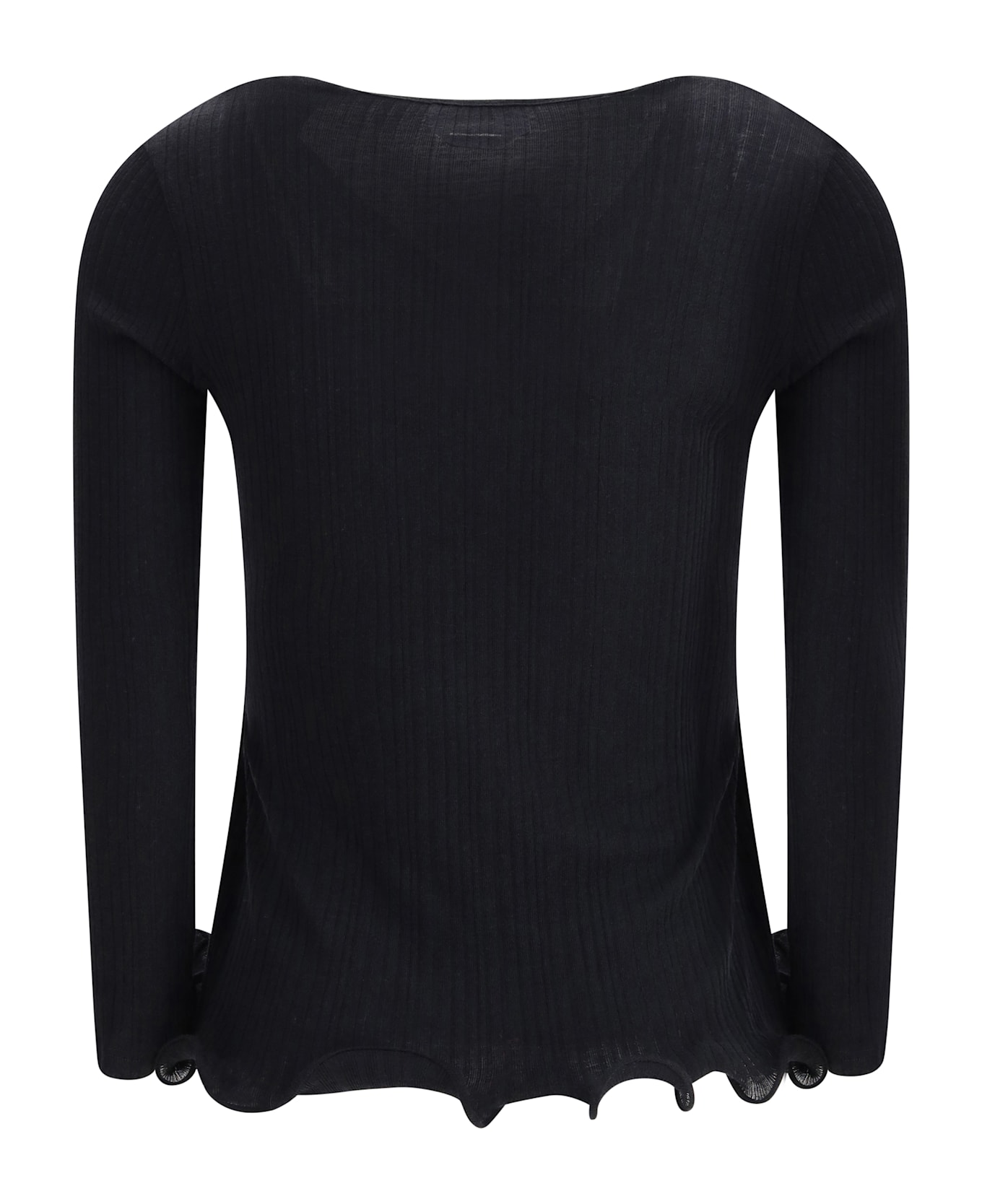 Fendi Long-sleeved Virgin Wool Top