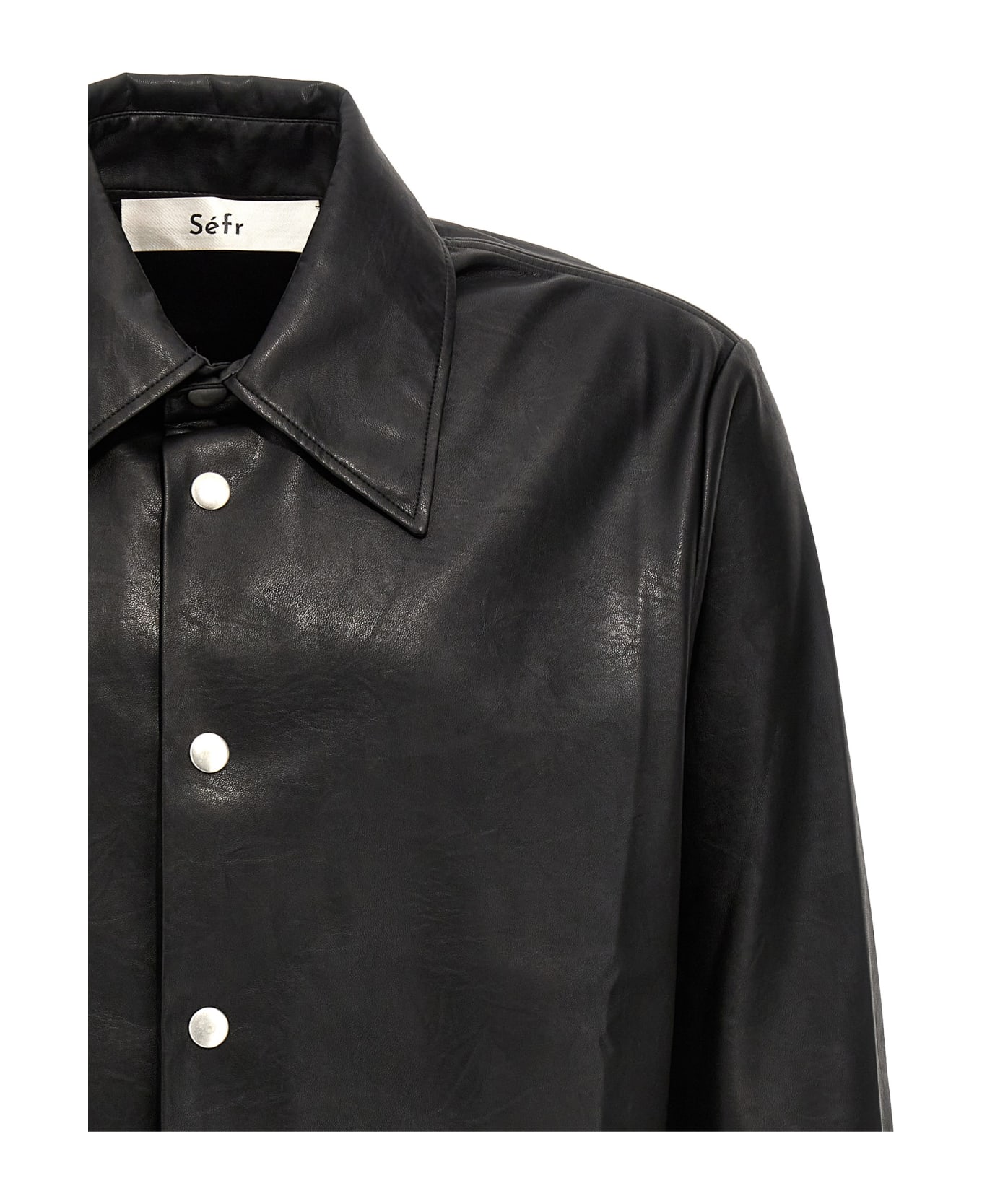 Séfr 'rainier' Shirt - Black   シャツ