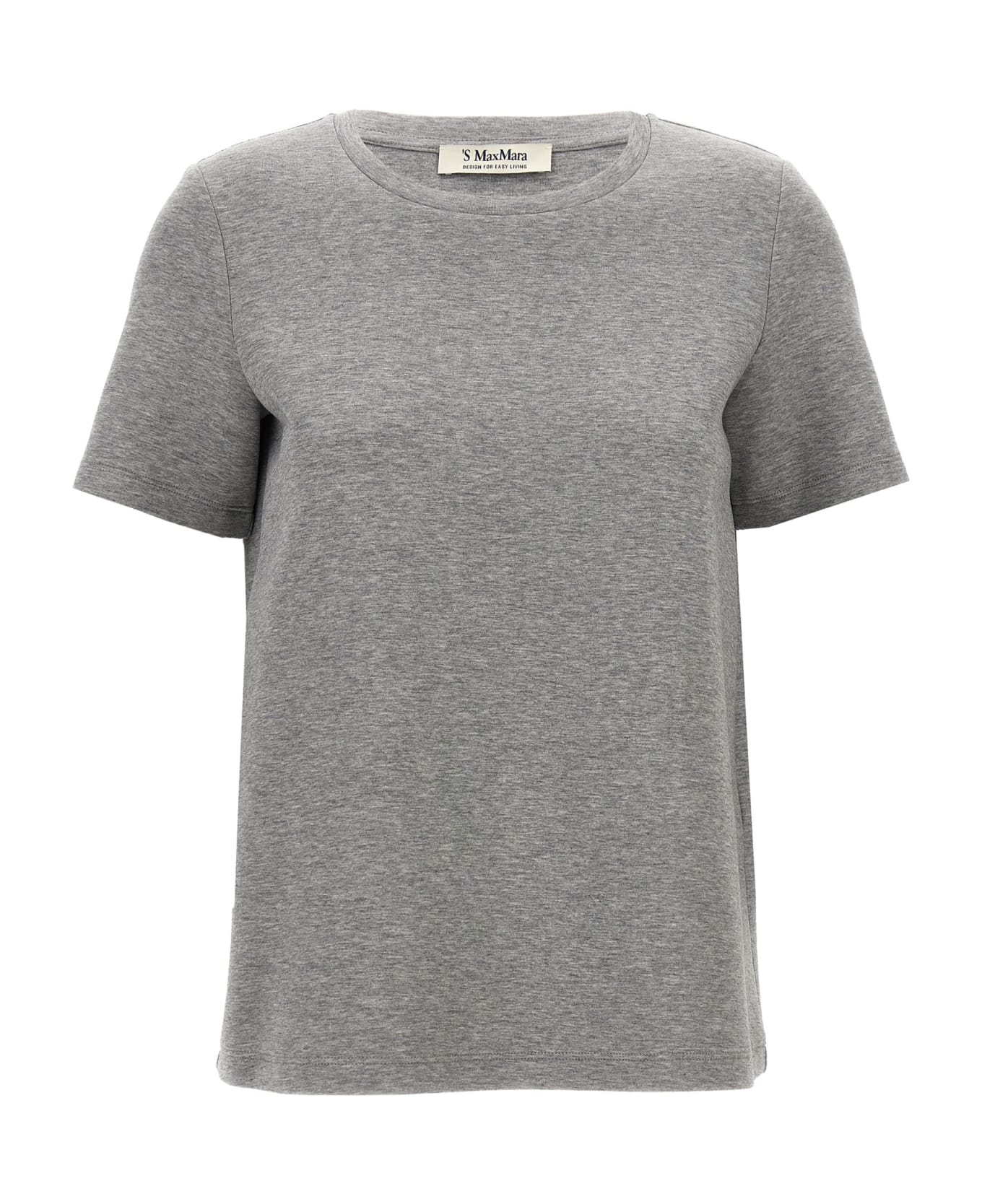 ★S Max Mara★ TUBO Short Sleeve T-Shirt Black 2997602160001 MUSINSA | S MAX MARA TUBO Short Sleeve T-Shirt - Black