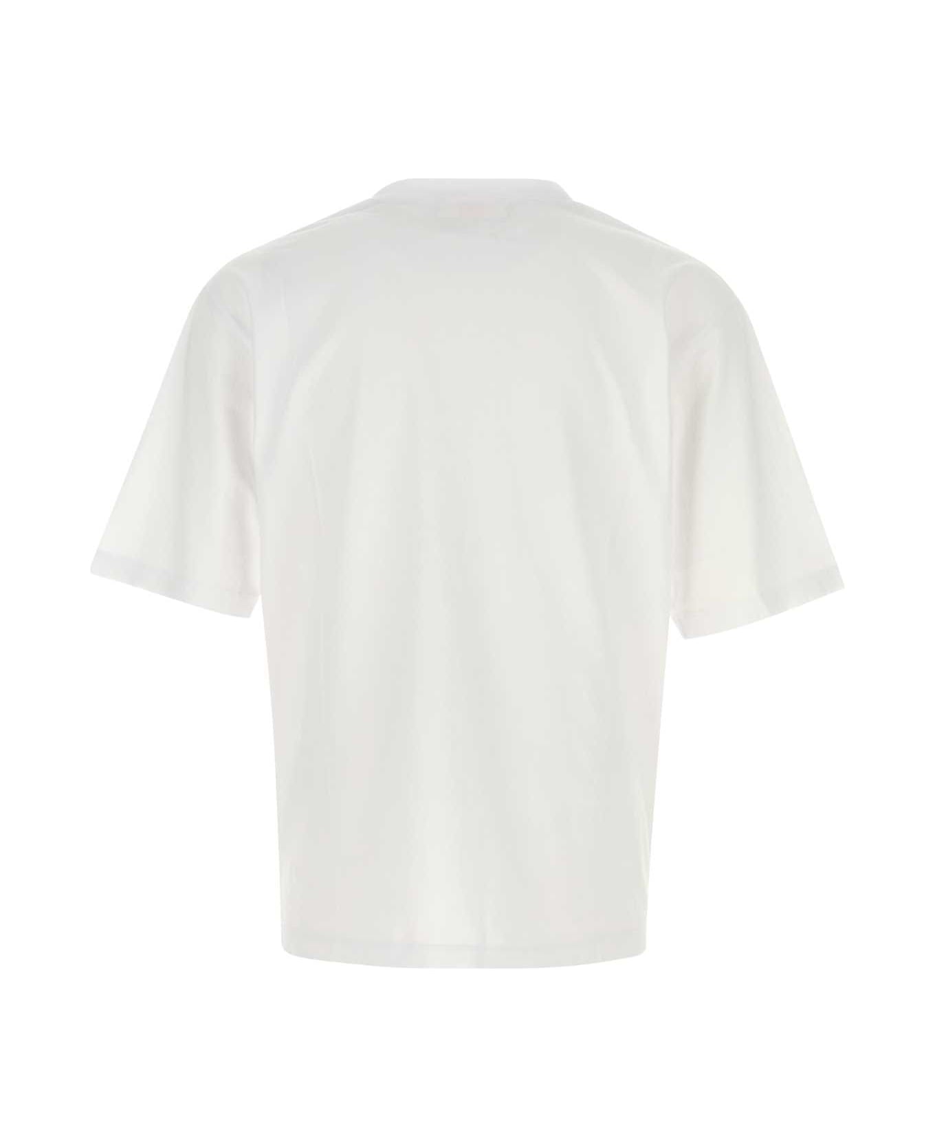 Dsquared2 White Cotton T-shirt - White