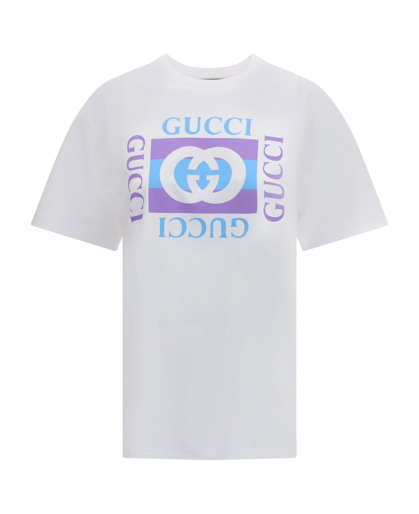 Gucci Logo T-shirt - WHITE