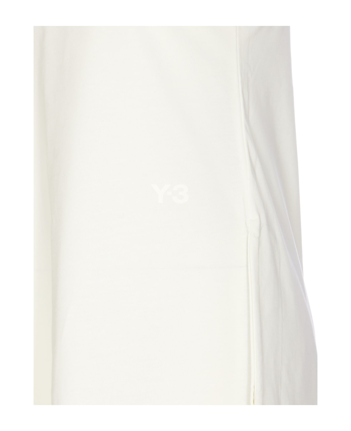 Y-3 Logo Dress - White