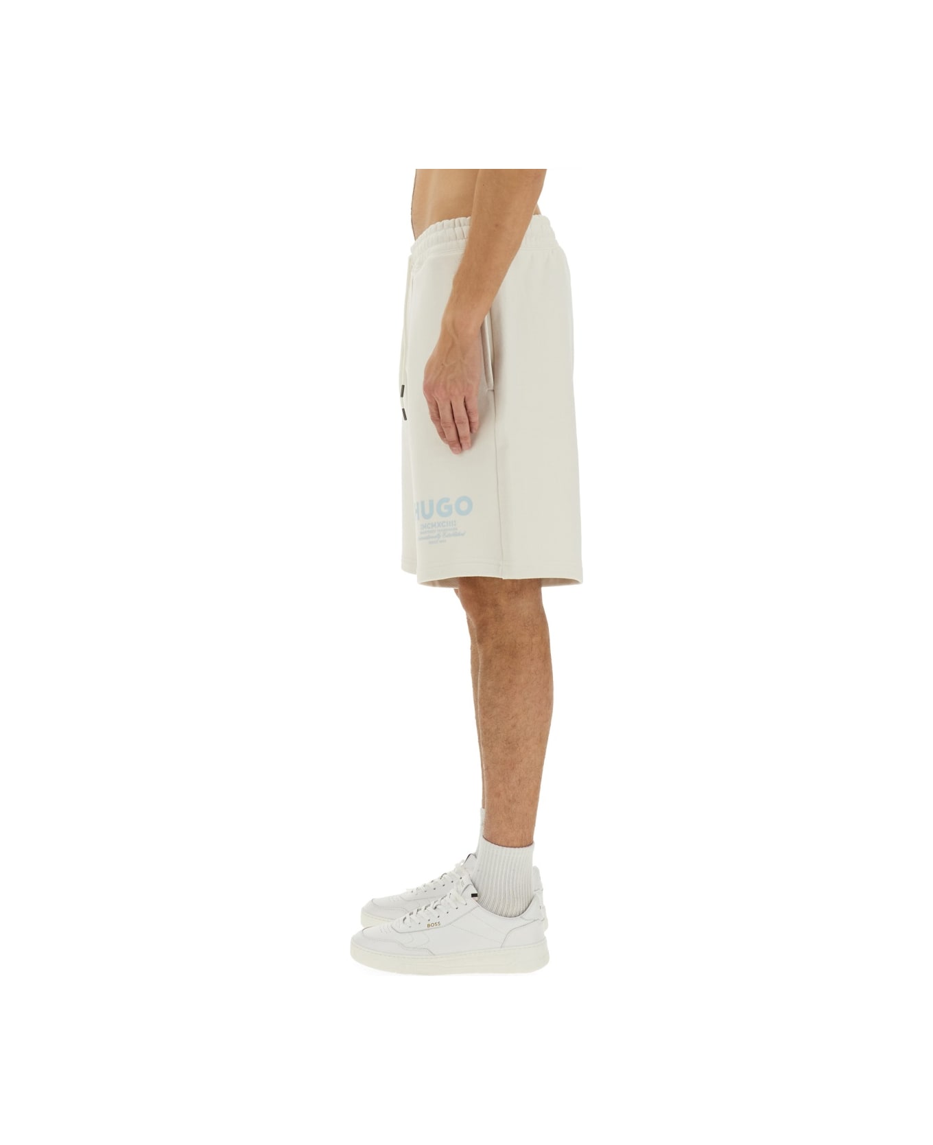 Hugo Boss Short "nomario" - IVORY