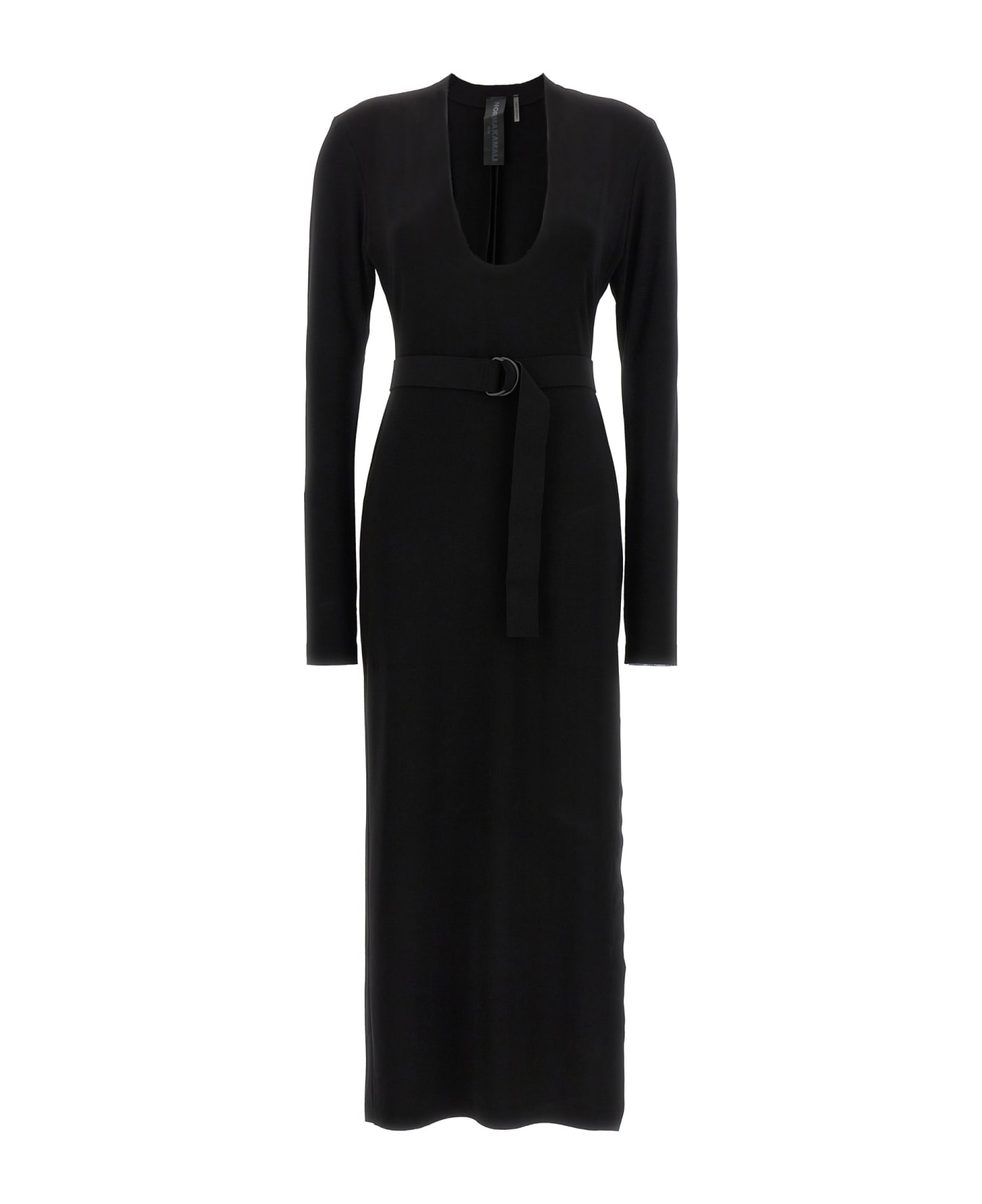 Norma Kamali Long U-neck Dress - Black   ワンピース＆ドレス
