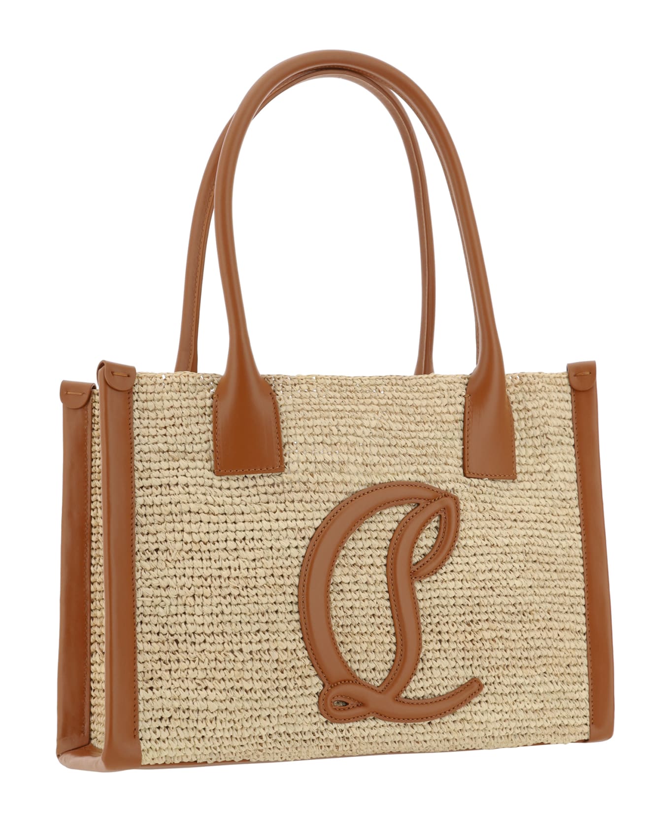 Christian Louboutin By My Side Small Handbag - Natural/cuoio