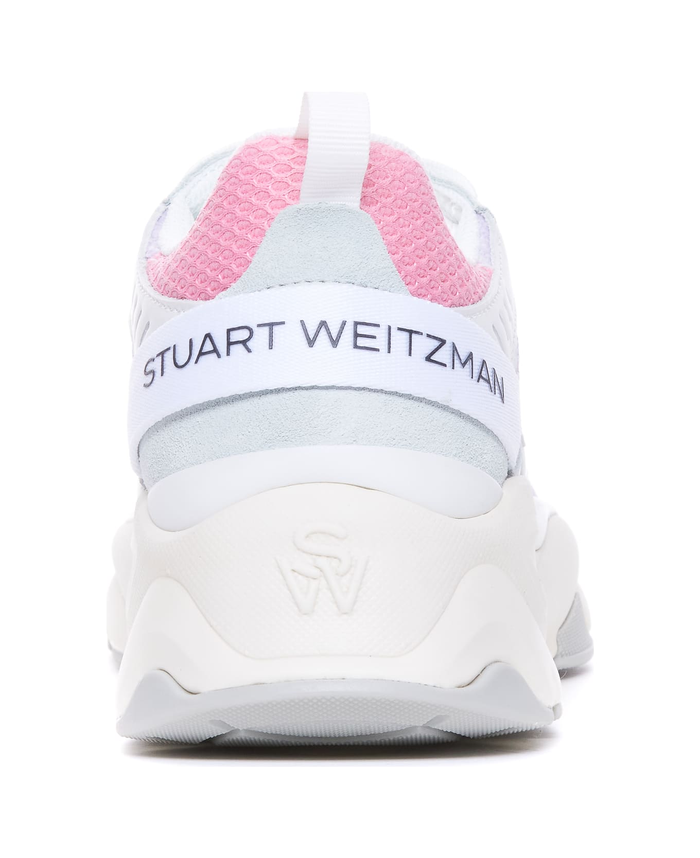 Stuart Weitzman Sw Trainer Sneakers - White スニーカー