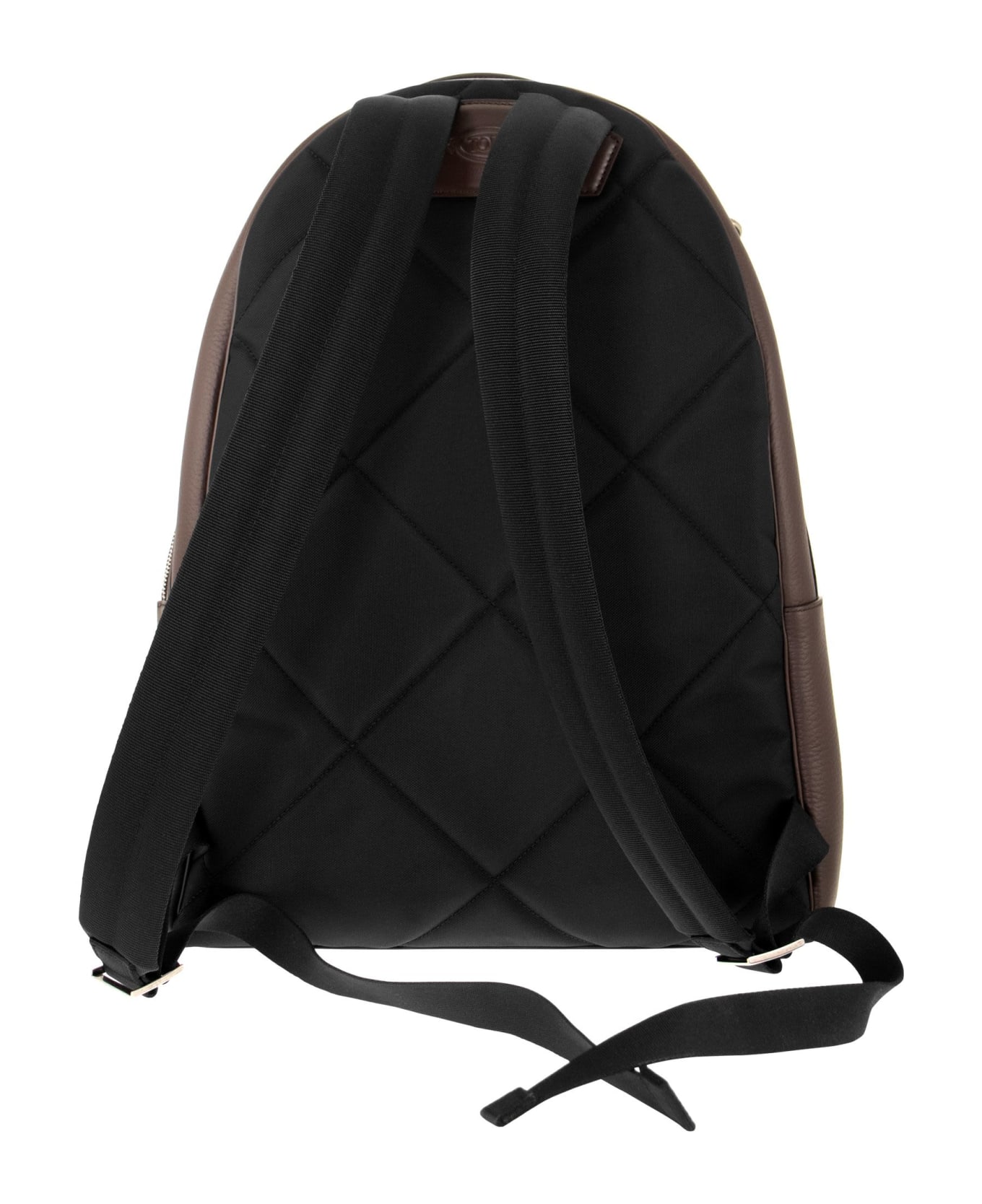 Tod's Medium Leather Backpack - Brown