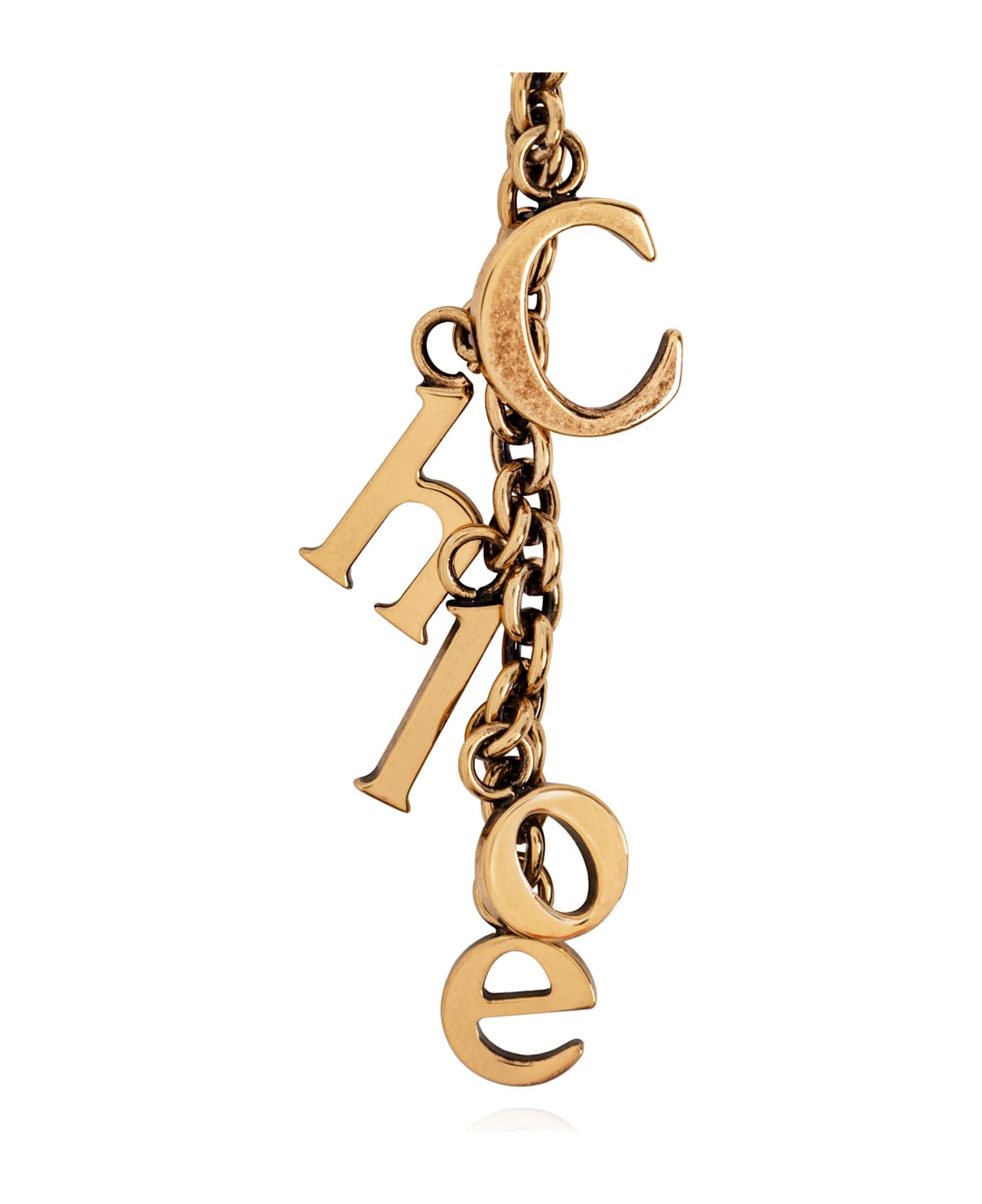 Chloé Brass Pendant - GOLD