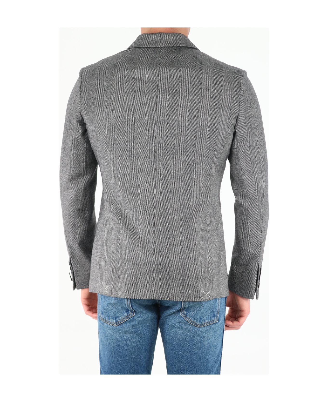 Tonello Grey Wool Jacket - GREY ブレザー
