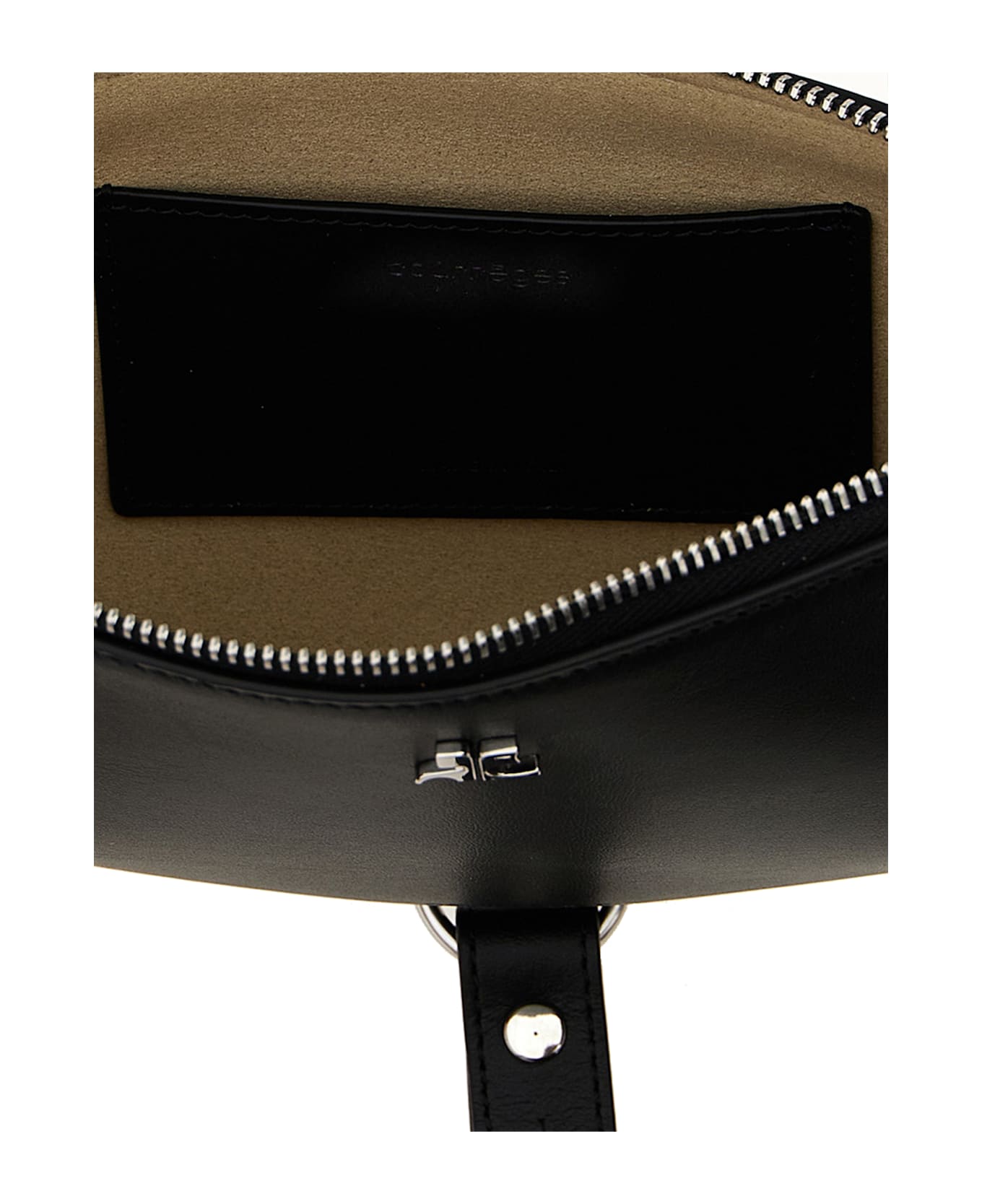 Courrèges 
holy Eclipse
 Shoulder Bag - Black  