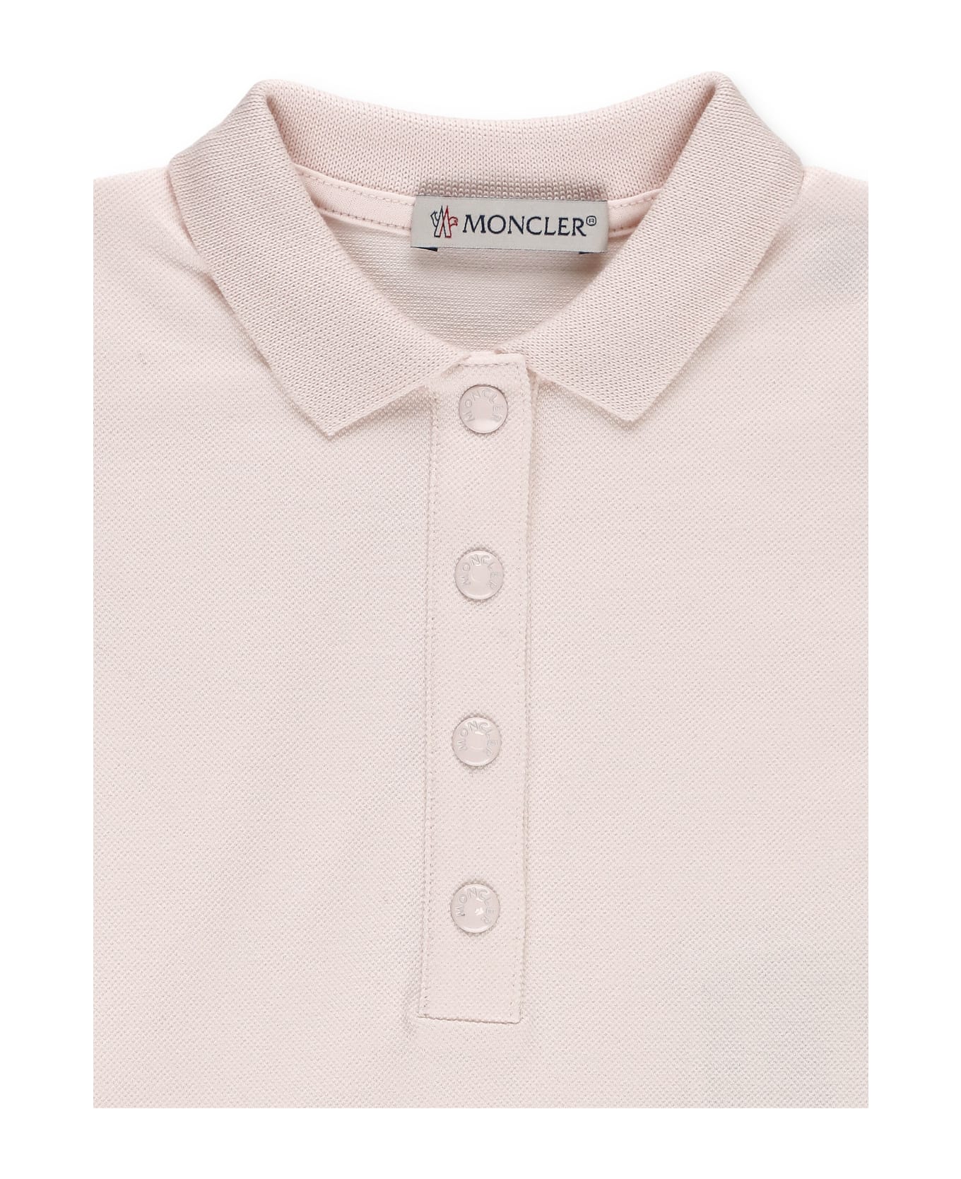 Moncler Cotton Dress - Pink ワンピース＆ドレス