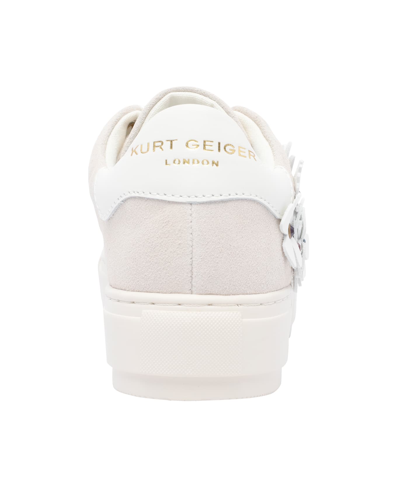 Kurt Geiger Laney Flower Sneakers - White