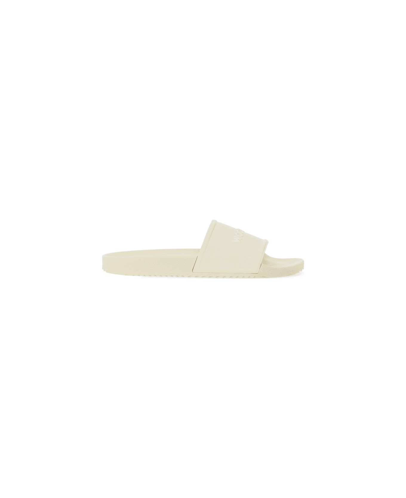 Woolrich Slide Sandal - WHITE