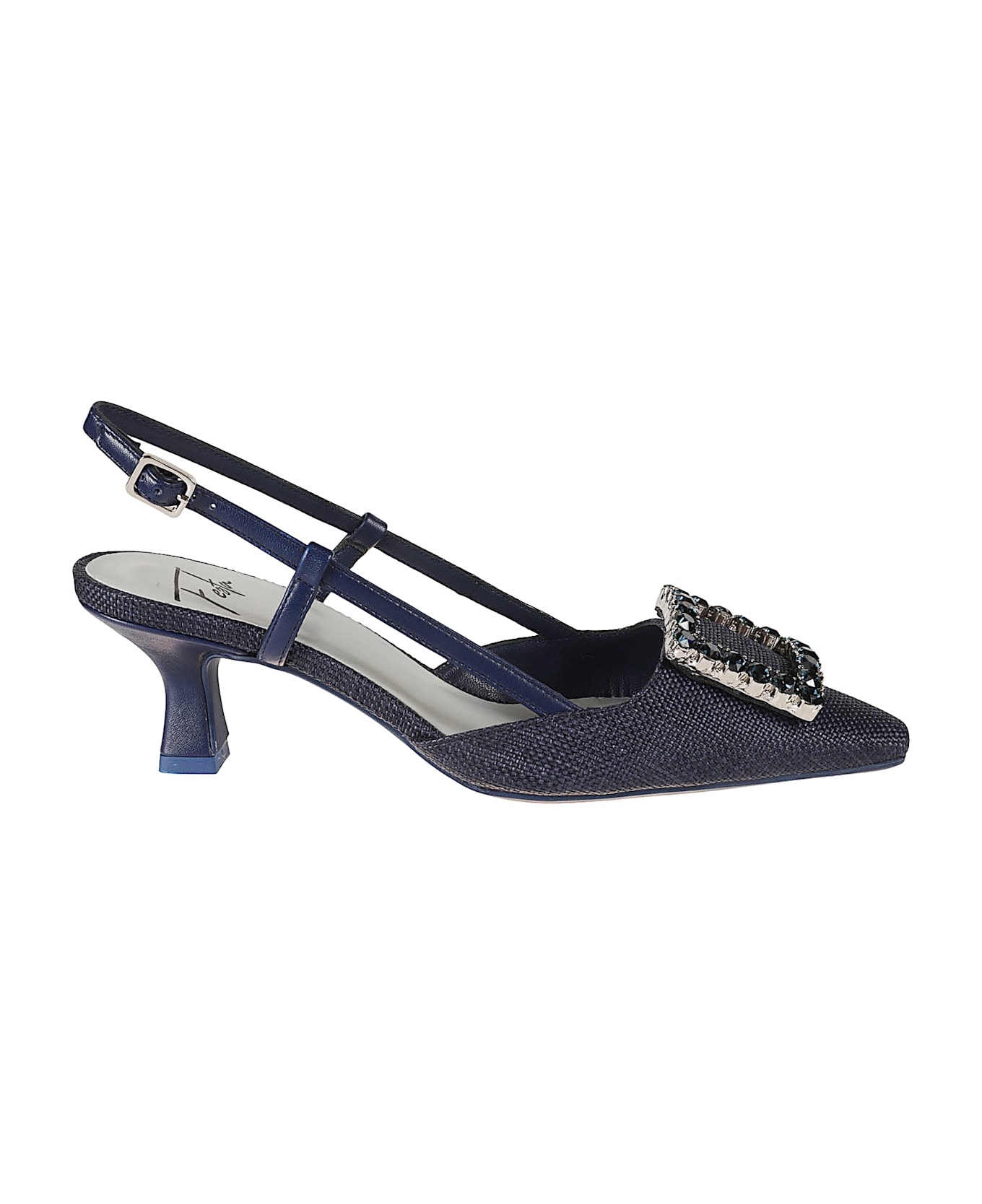 Roberto Festa Stefi Pumps - Farro Navy/Nappa Navy