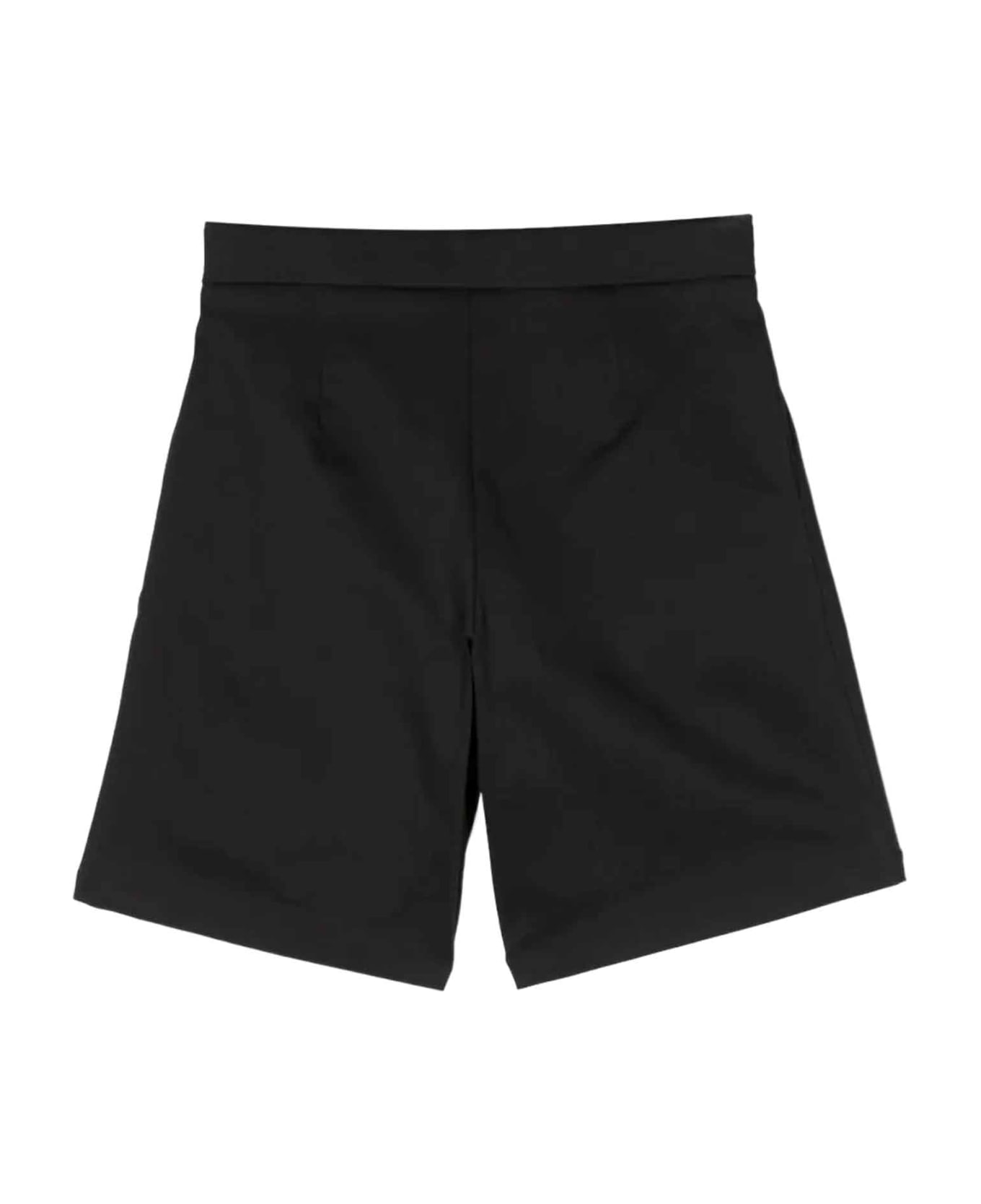Balmain Black Bermuda Shorts Unisex - Nero