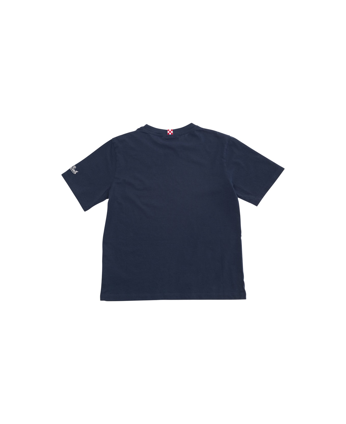 MC2 Saint Barth Blue T-shirt With Vespa Print In Cotton Baby - Blu Tシャツ＆ポロシャツ