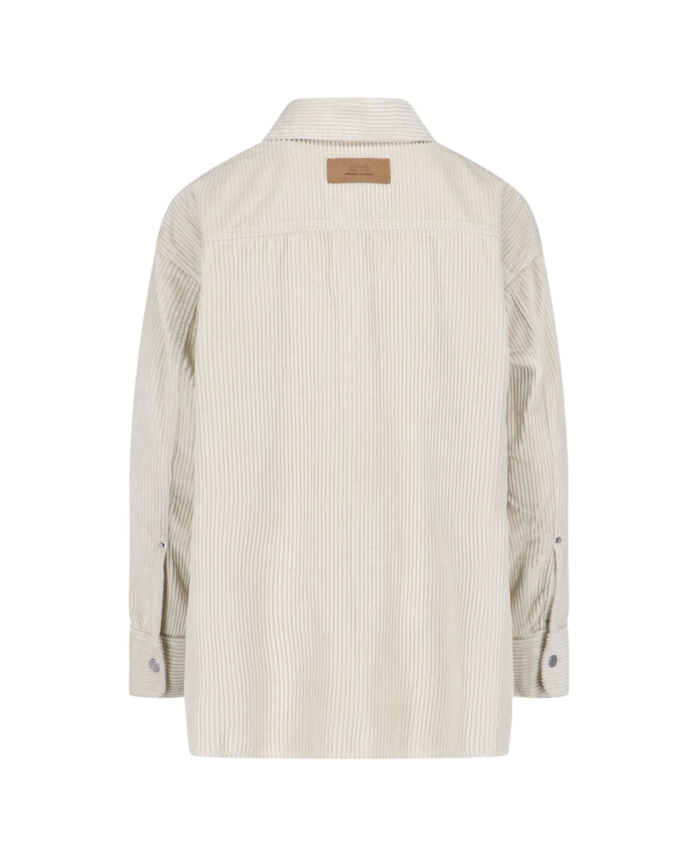 Ami Alexandre Mattiussi Corduroy Shirt - White