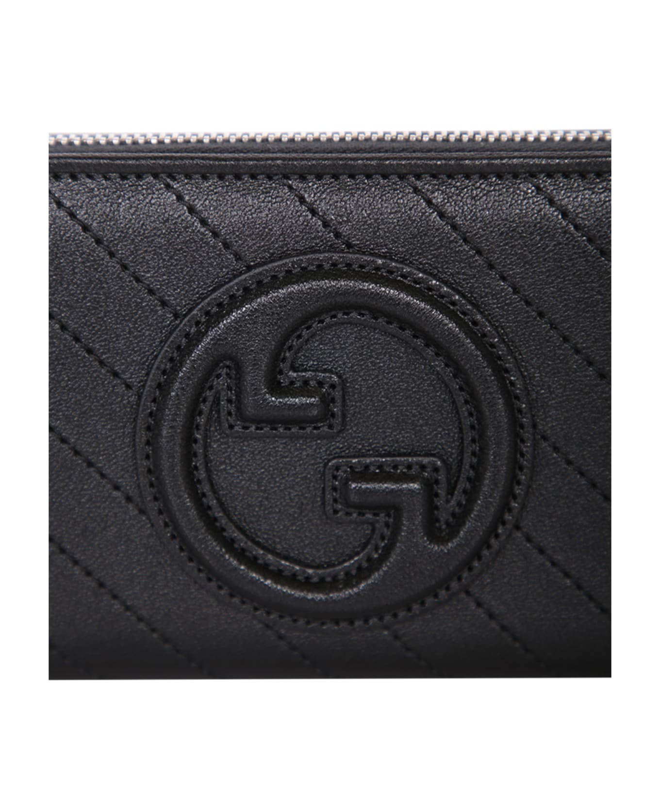 Gucci Blondie Zip-around Wallet - Black