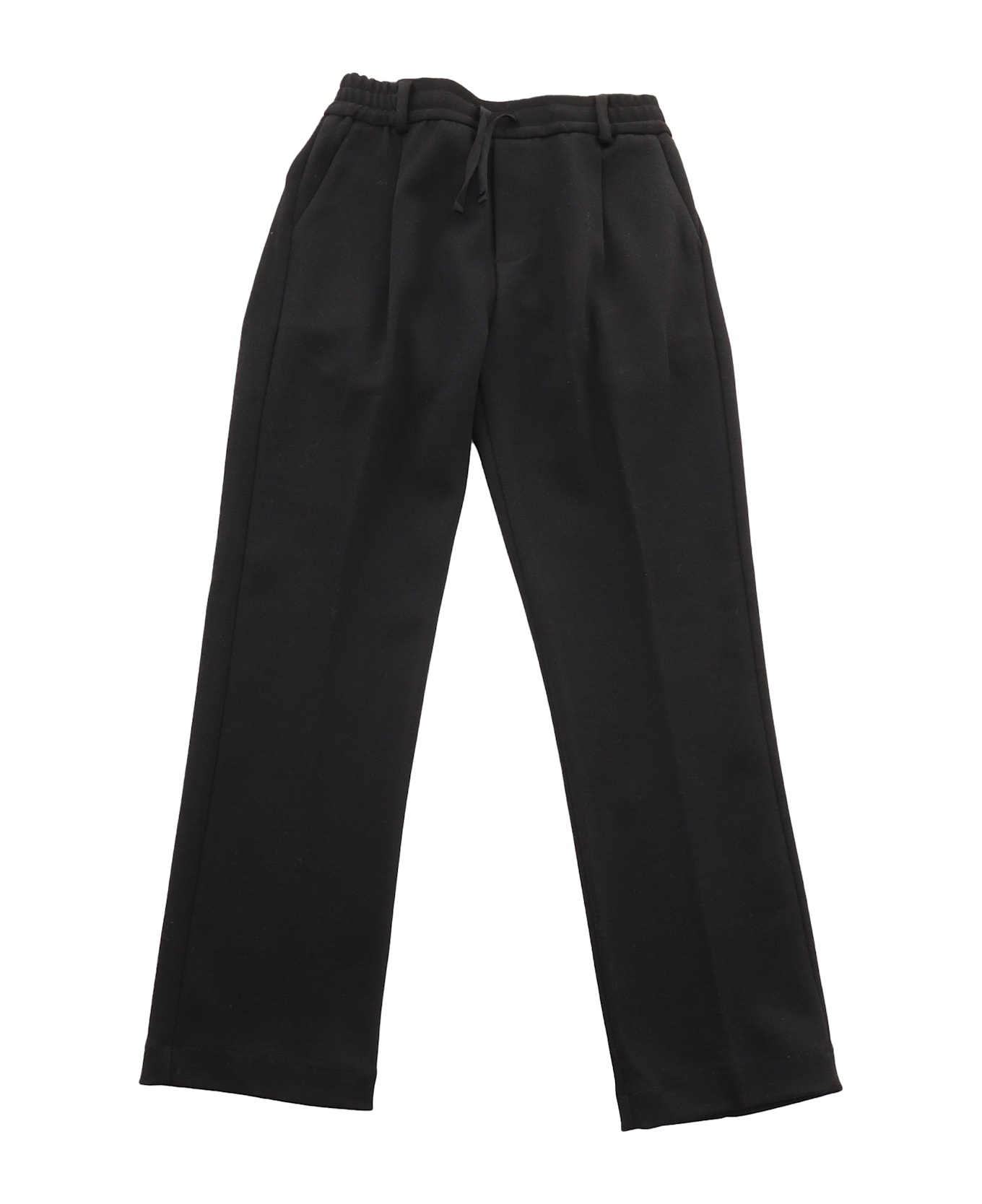 Paolo Pecora Boy Pants - BLACK