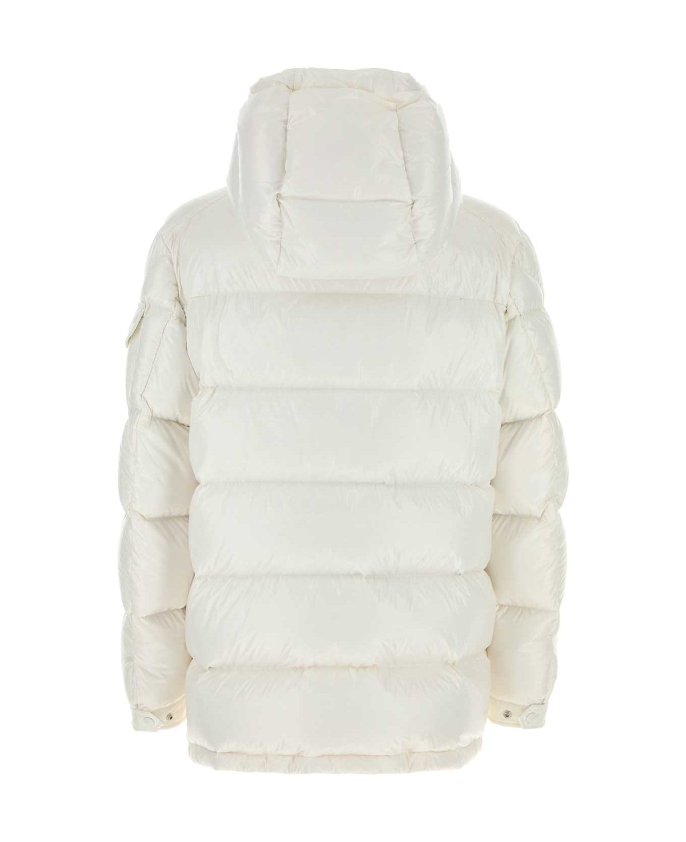 Moncler White Nylon Chiablese Down Jacket - 031