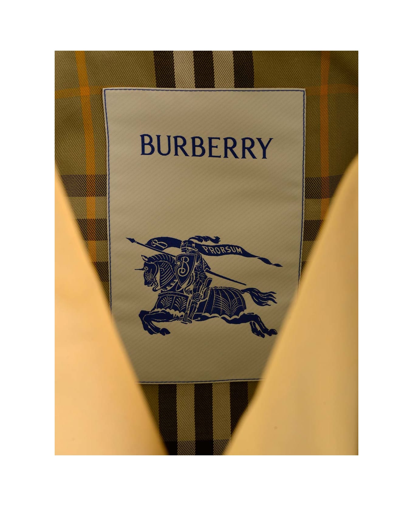 Burberry Long Trench Coat - Beige