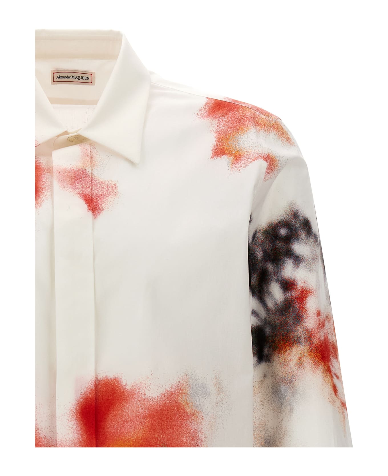 Alexander McQueen Obscured Flower Shirt - Multicolor シャツ