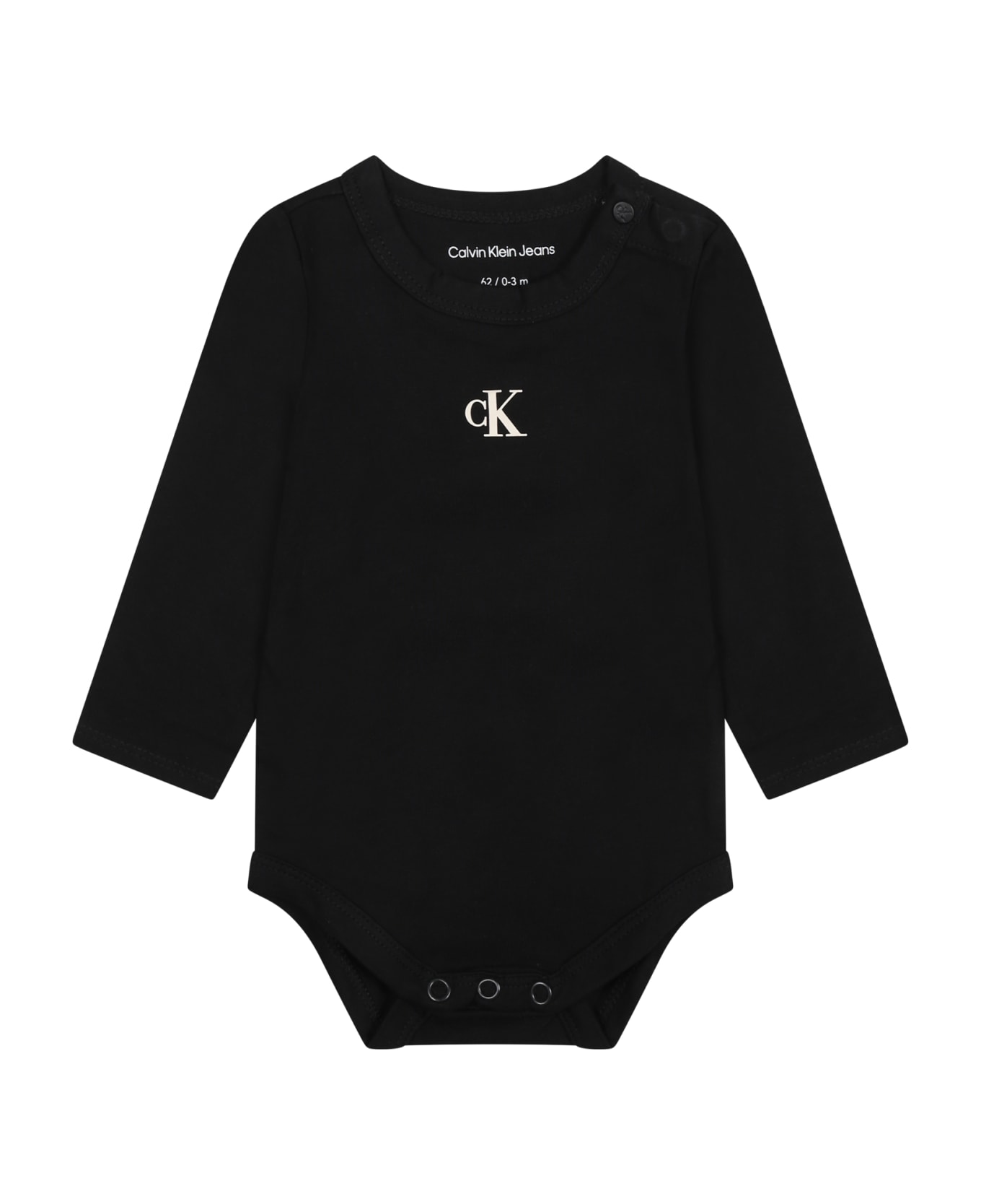 Calvin Klein Multicolor Set For Baby Kids With Logo - Multicolor ボディスーツ＆セットアップ