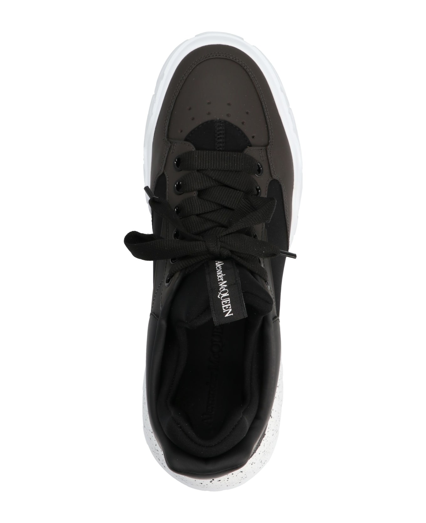 Alexander McQueen 'court Tech' Sneakers - White/Black