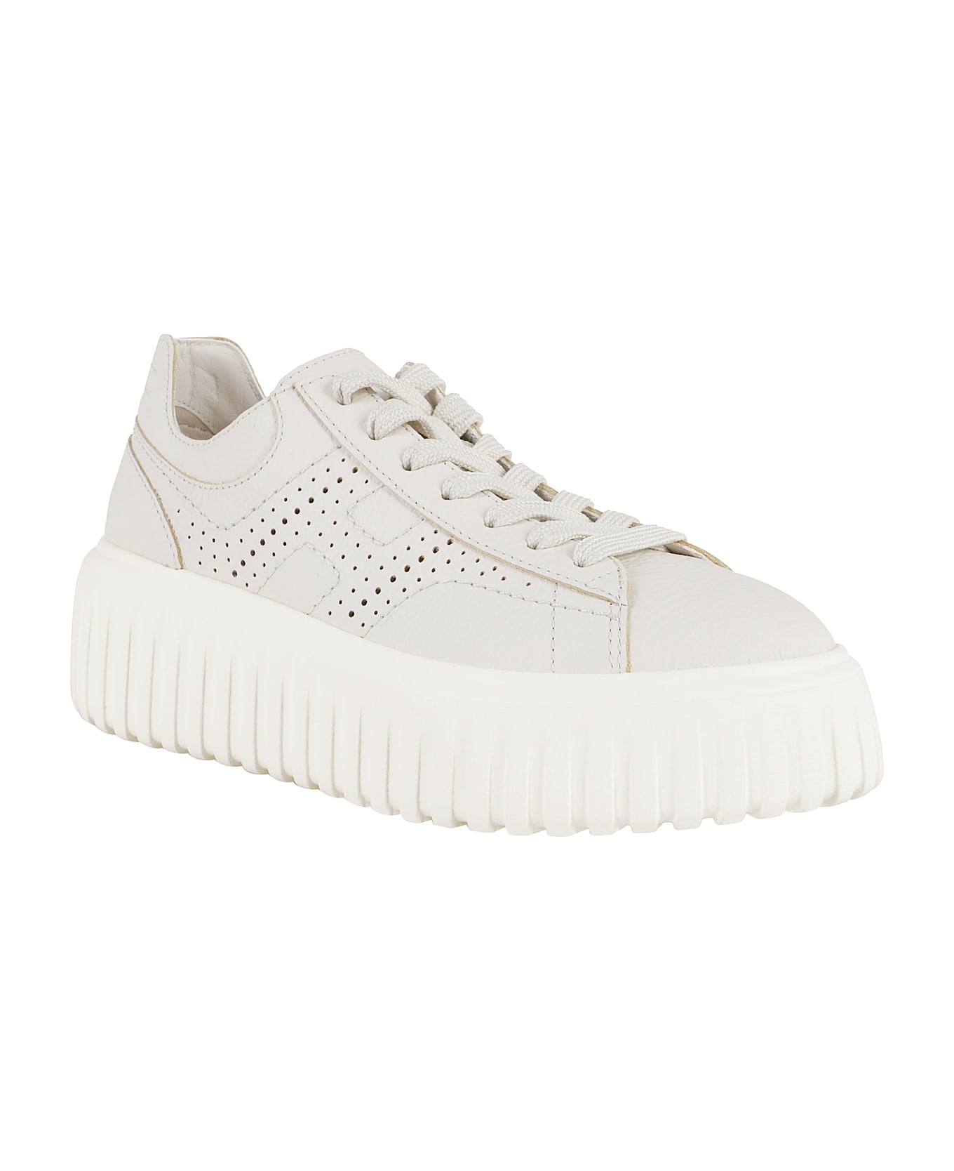 Hogan H-stripes Sneakers - Yogurt