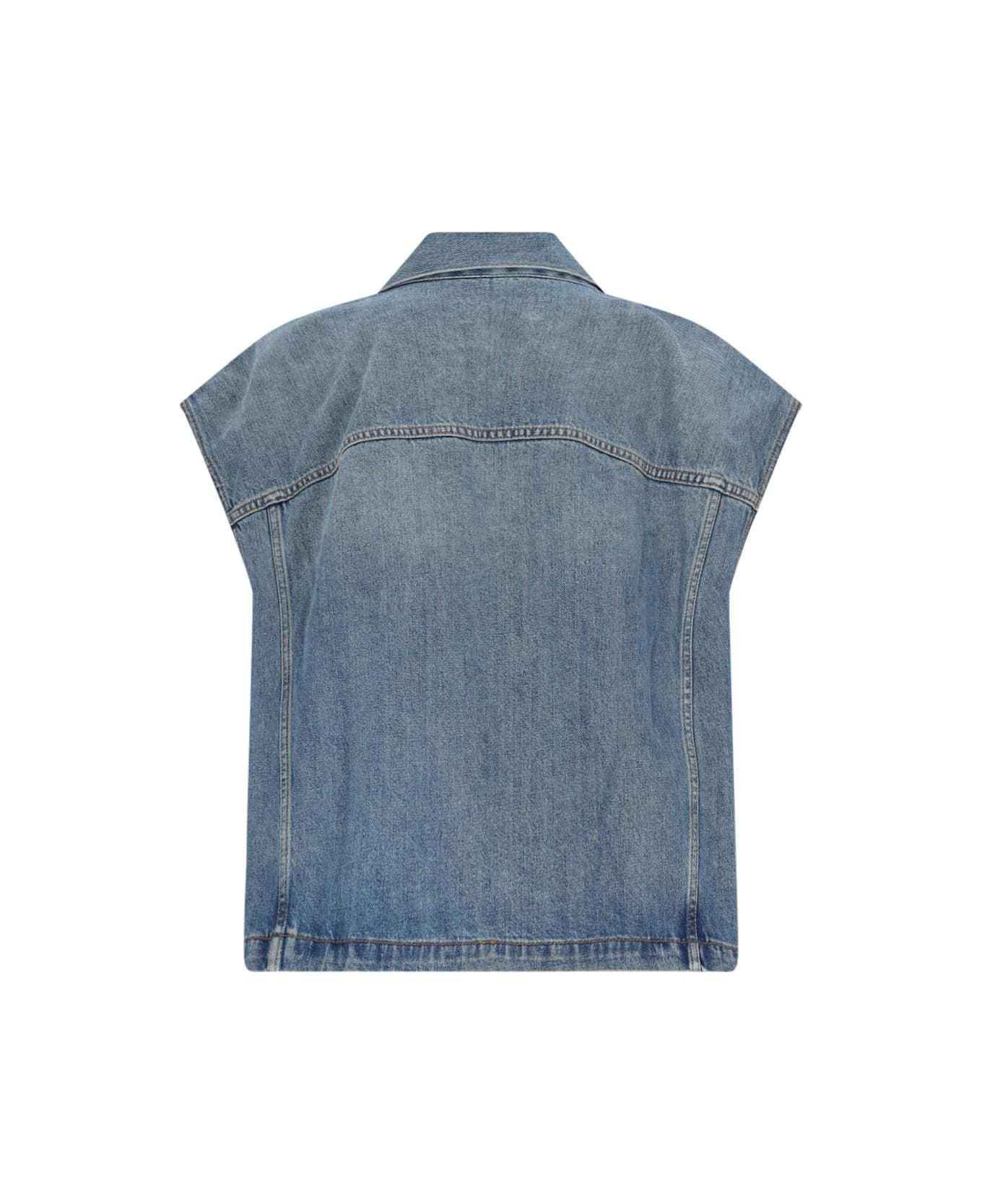 Haikure 
gail
 Denim Vest - Blu