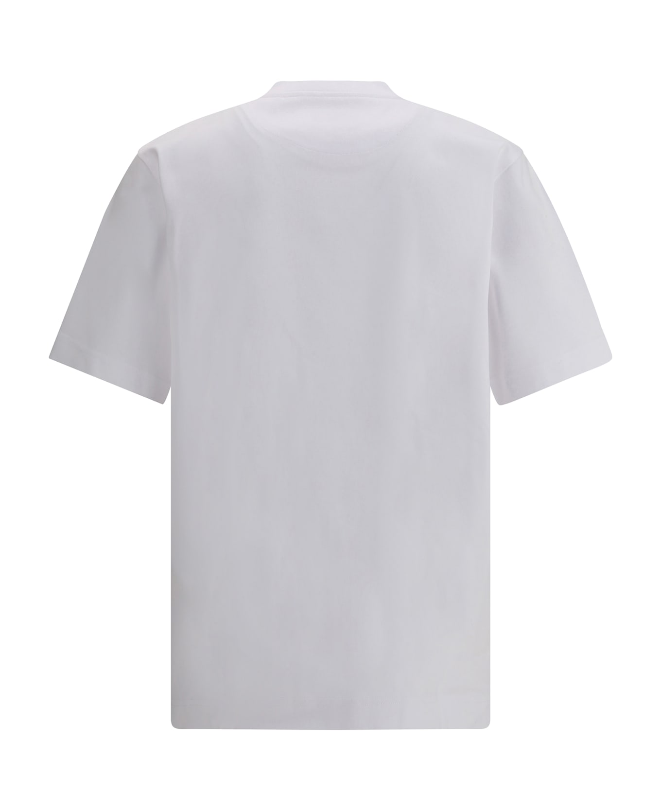 Fendi T-shirt With Pocket - WHITE