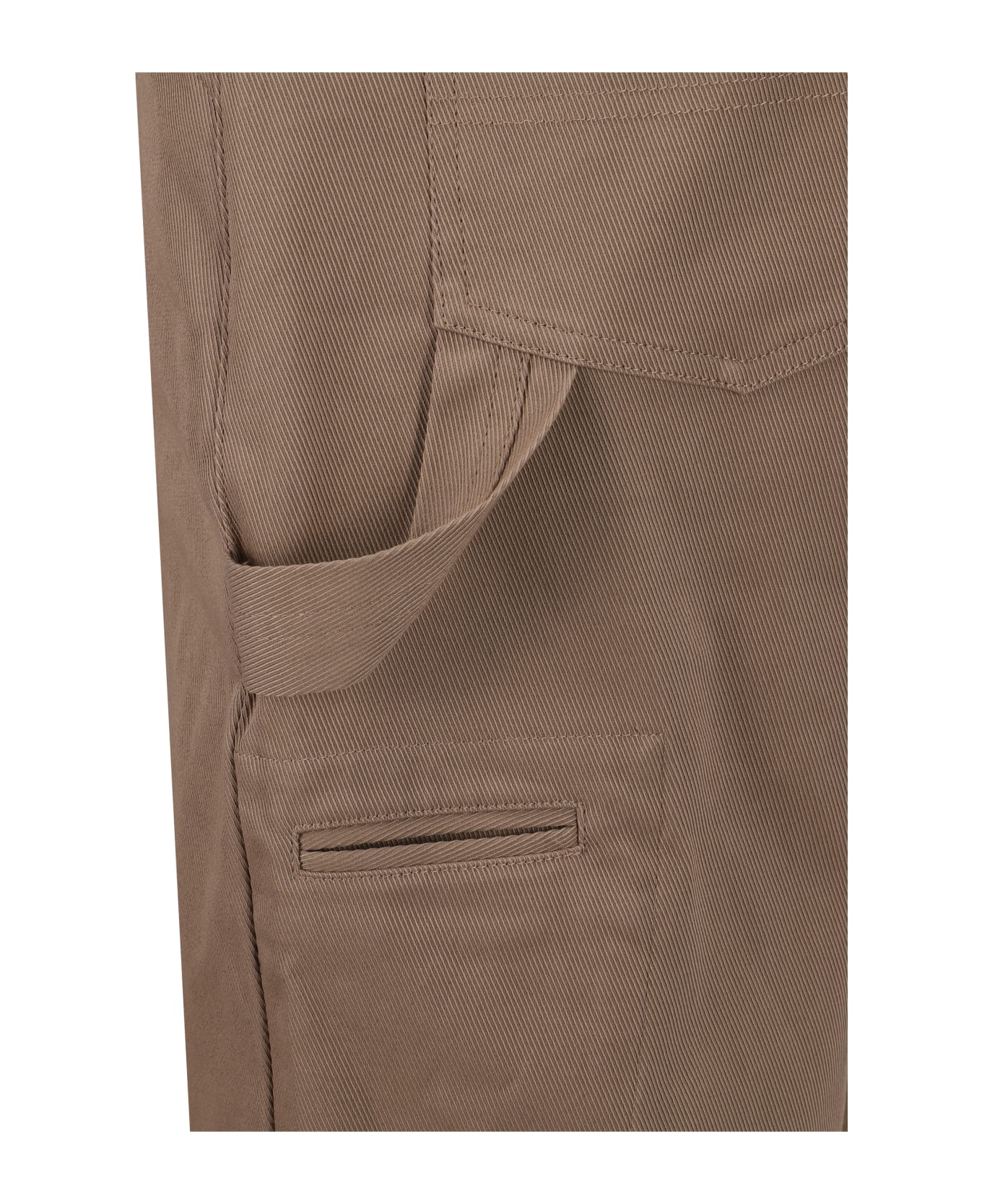 Alaia Cargo Pants With Headband - Tan