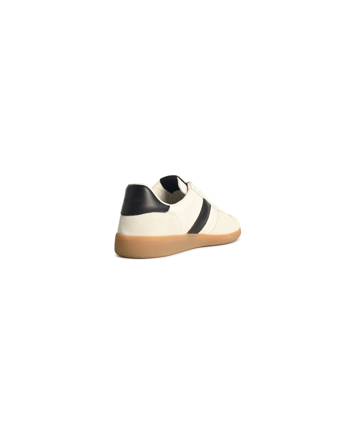 Tom Ford 
archer
 White Suede Sneakers - WHITE/BROWN