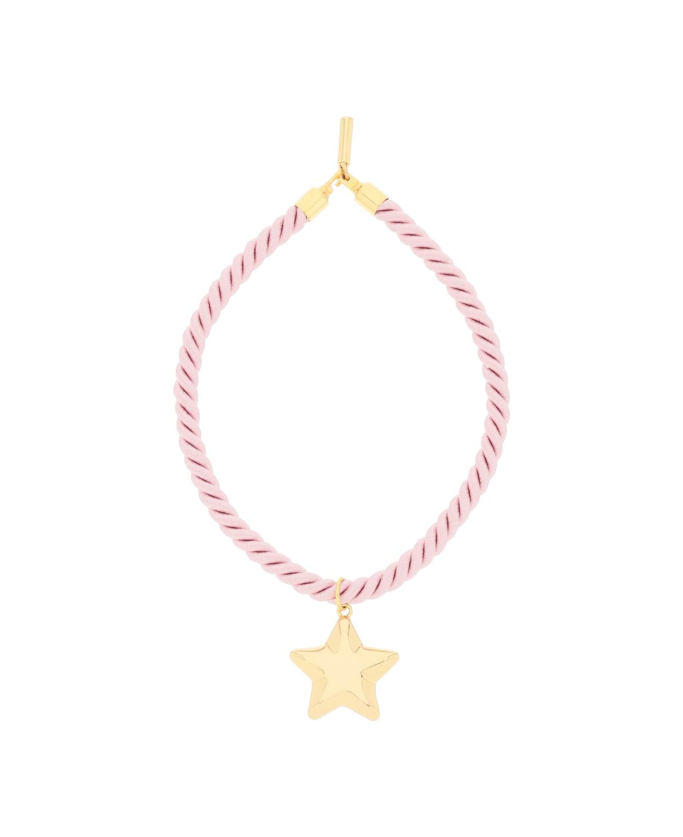 Timeless Pearly Necklace With Charm - PINK (Pink) ネックレス