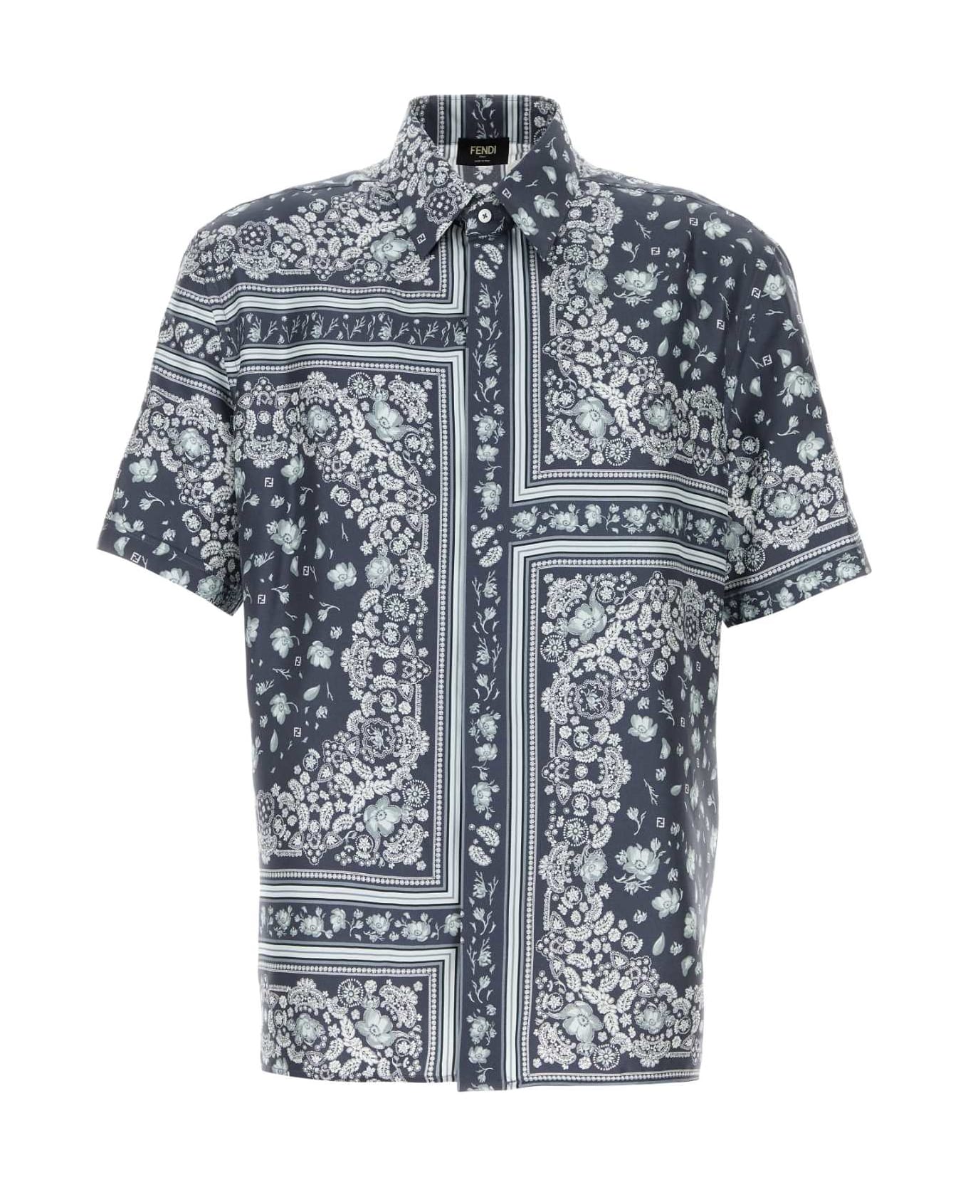 Fendi Printed Silk Shirt - BAIA