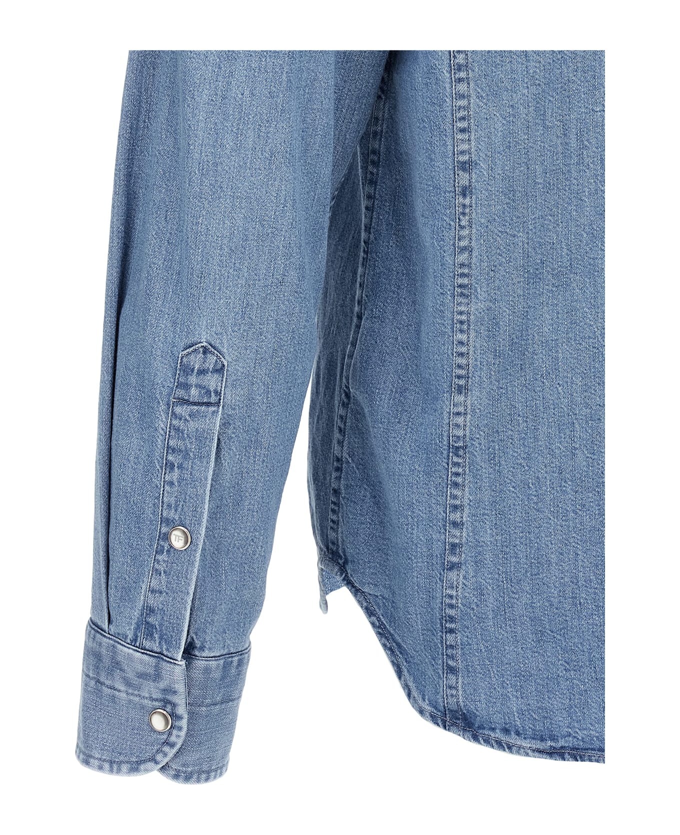 Tom Ford Denim Shirt - WASHEDBLUE
