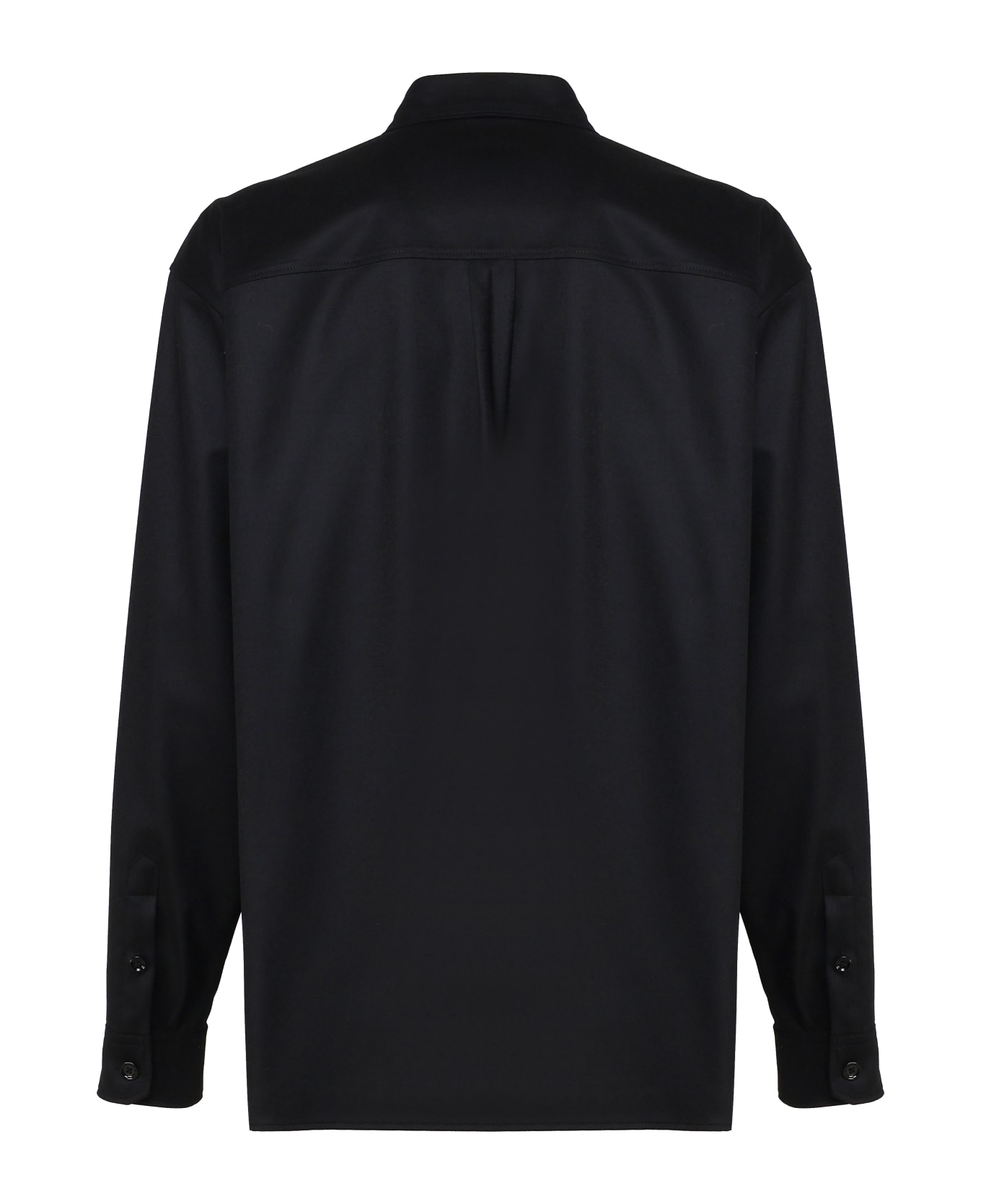 Dolce & Gabbana Virgin Wool Shirt - Black