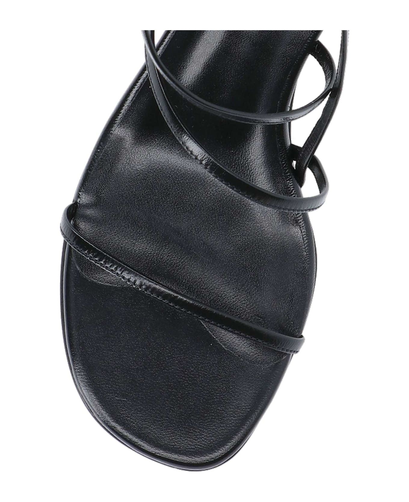 Khaite "loop" Sandals - Black  