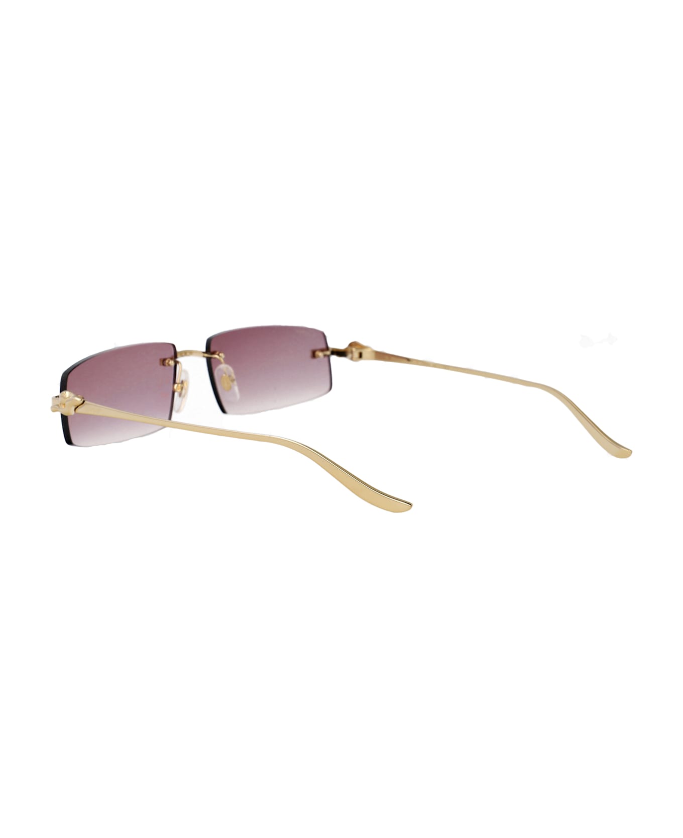 Cartier Eyewear Ct0505s Sunglasses - GOLD GOLD VIOLET