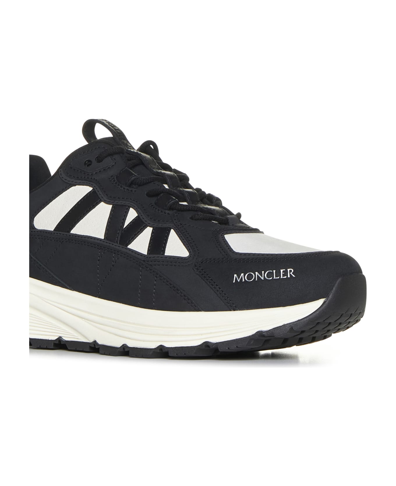 Moncler Lite Runner Low Top Sneakers - Nero