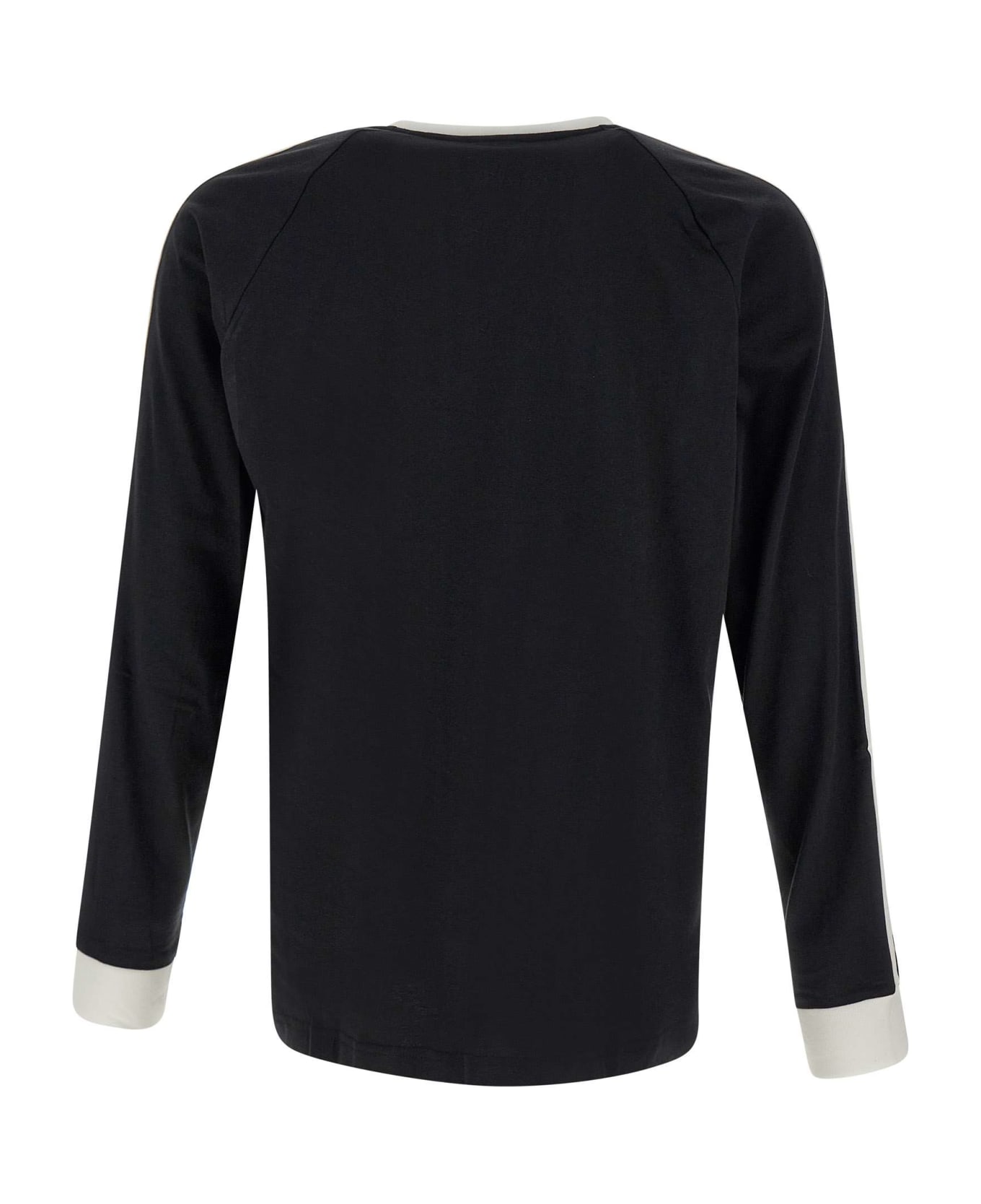 Adidas 'flames' Cotton Sweater - BLACK