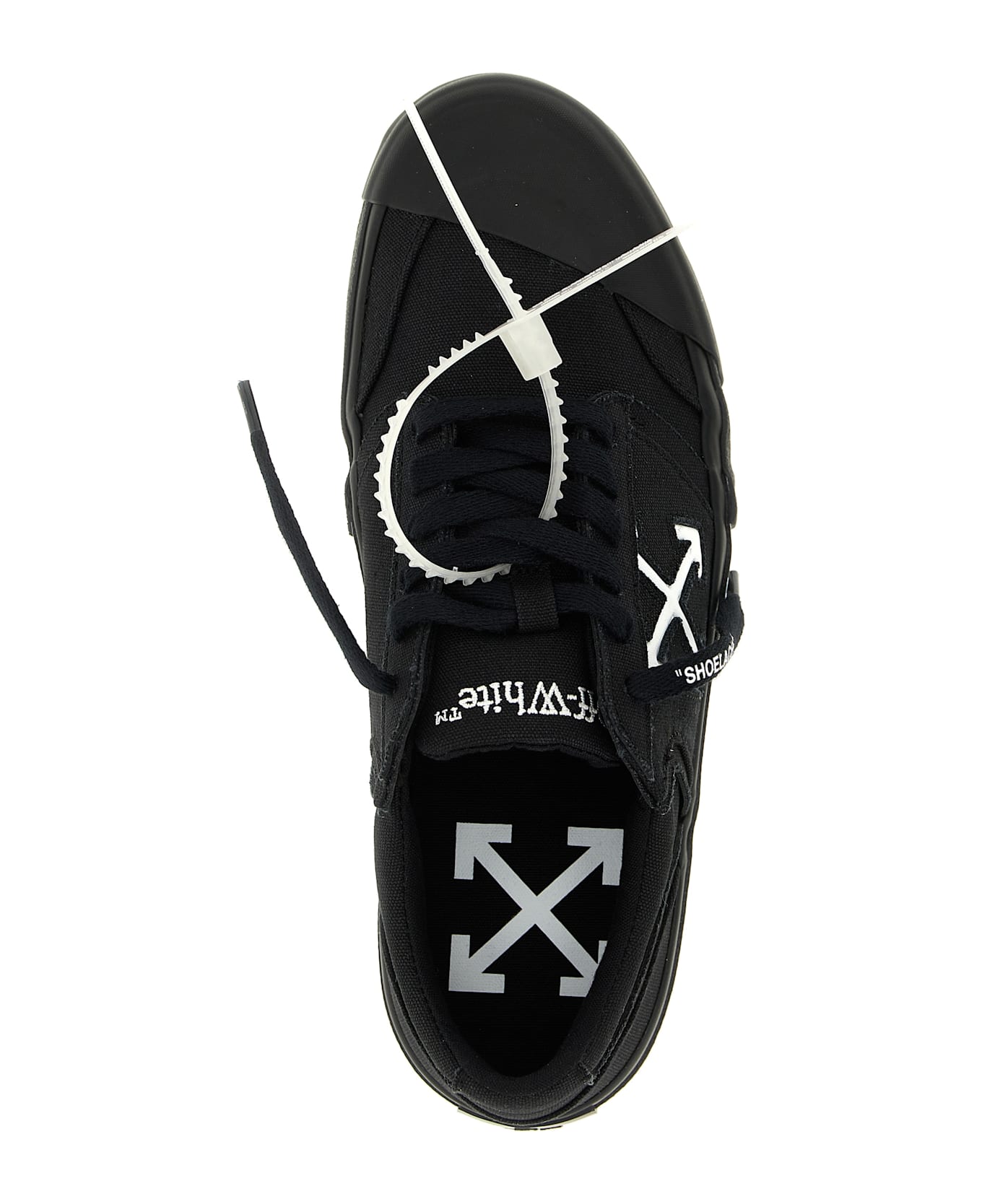 Off-White 'vulc Undercut' Sneakers - White/Black