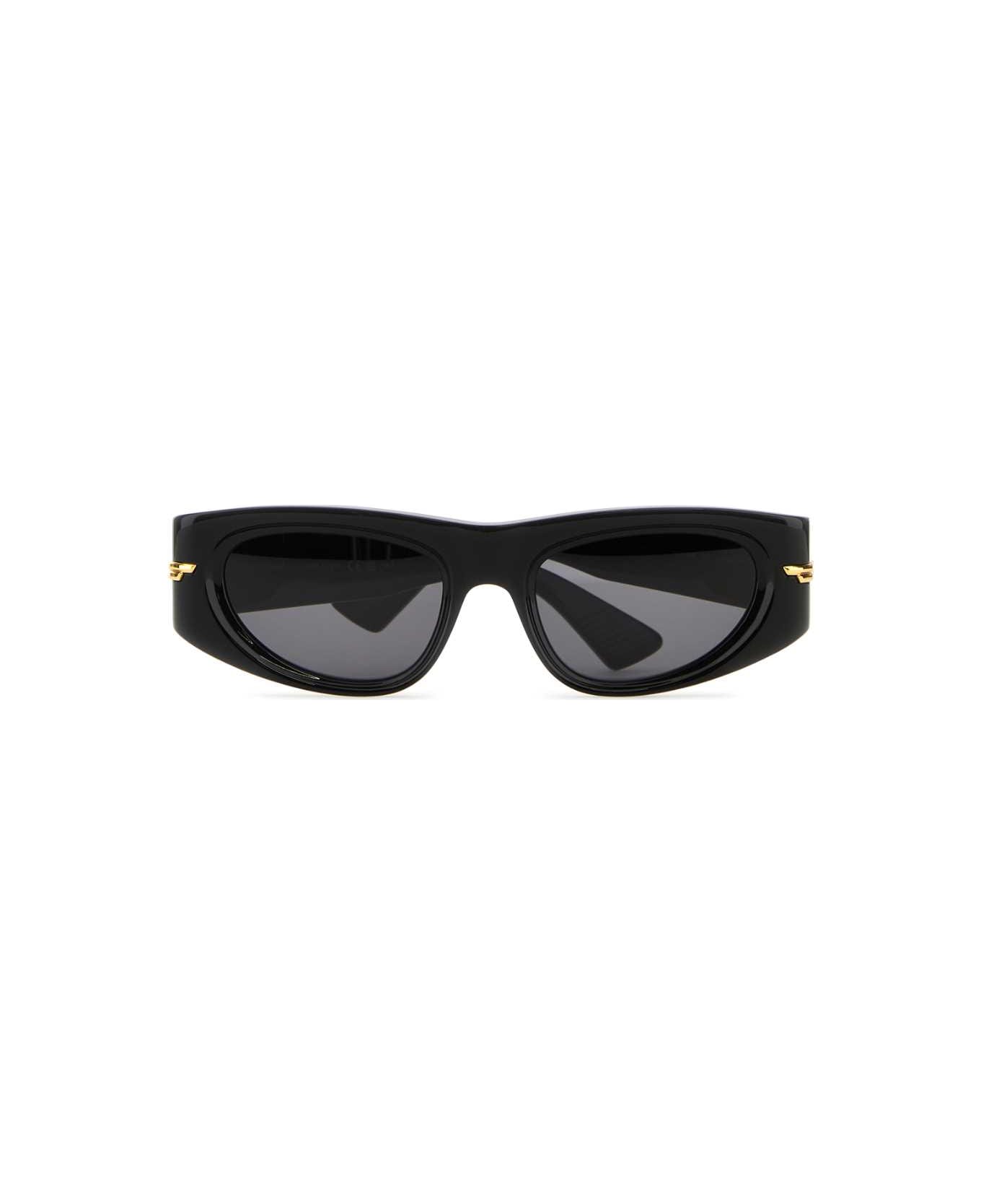 Bottega Veneta Black Acetate Sunglasses - 1049 サングラス